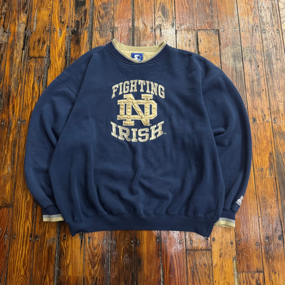 Vintage Notre Dame University Crewneck Sz XXL