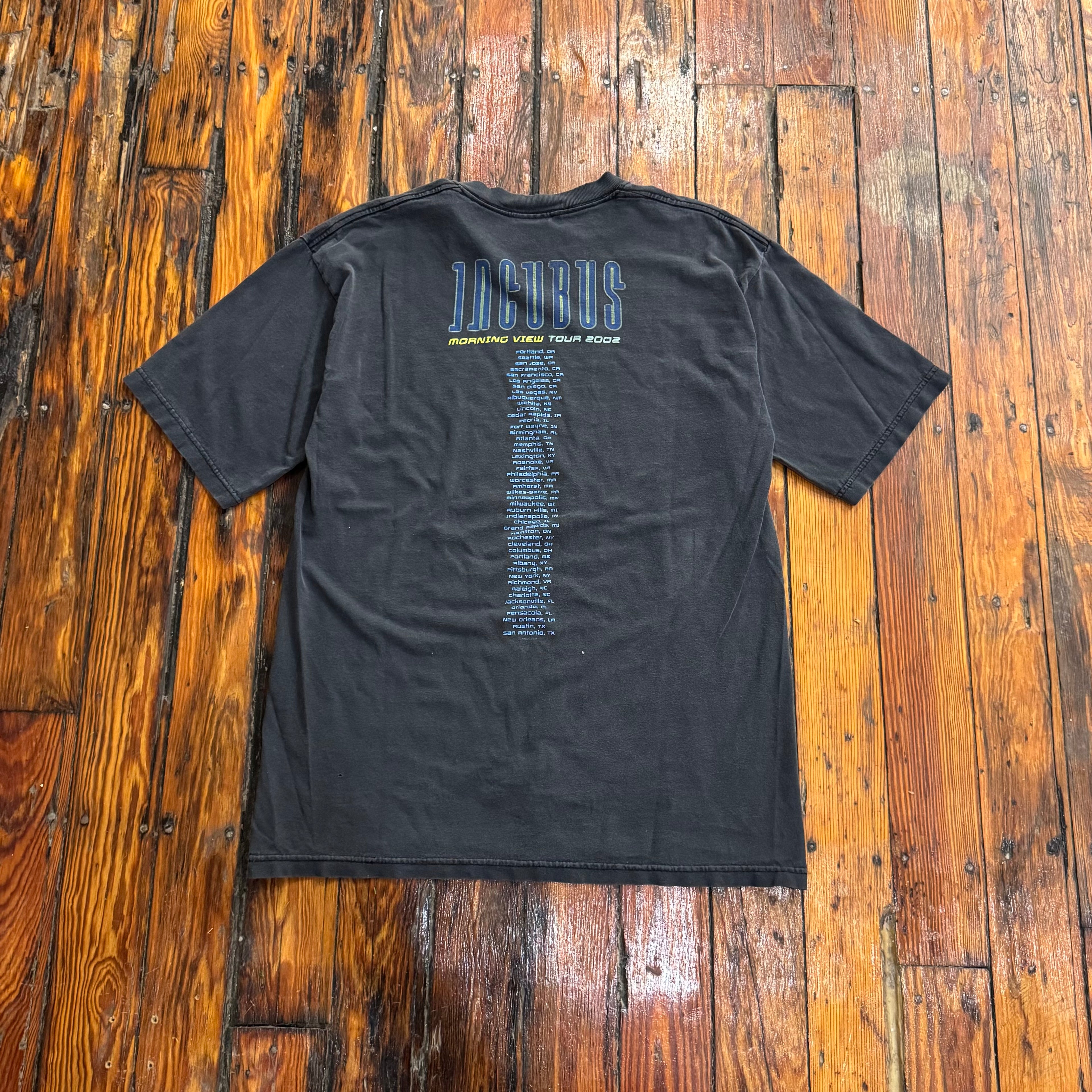 Vintage Incubus Morning view Tour T-shirt Sz L