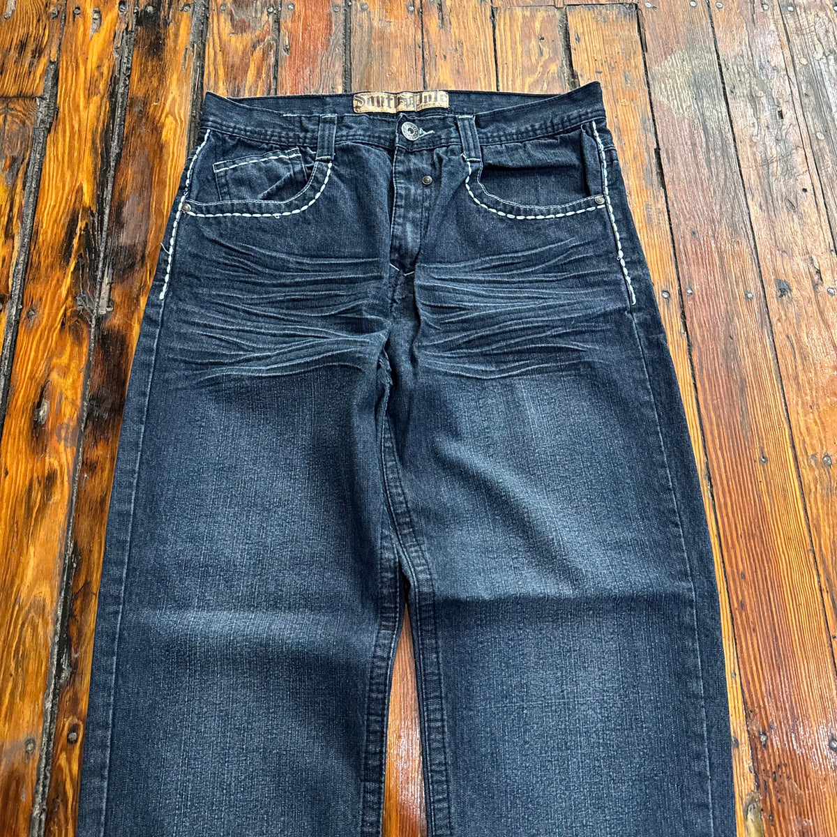 Y2K SouthPole Denim Jeans Sz 36x32
