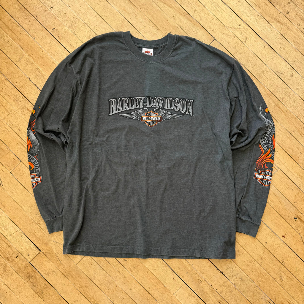 Harley Davidson Bluegrass Long Sleeve T-shirt Sz XXL
