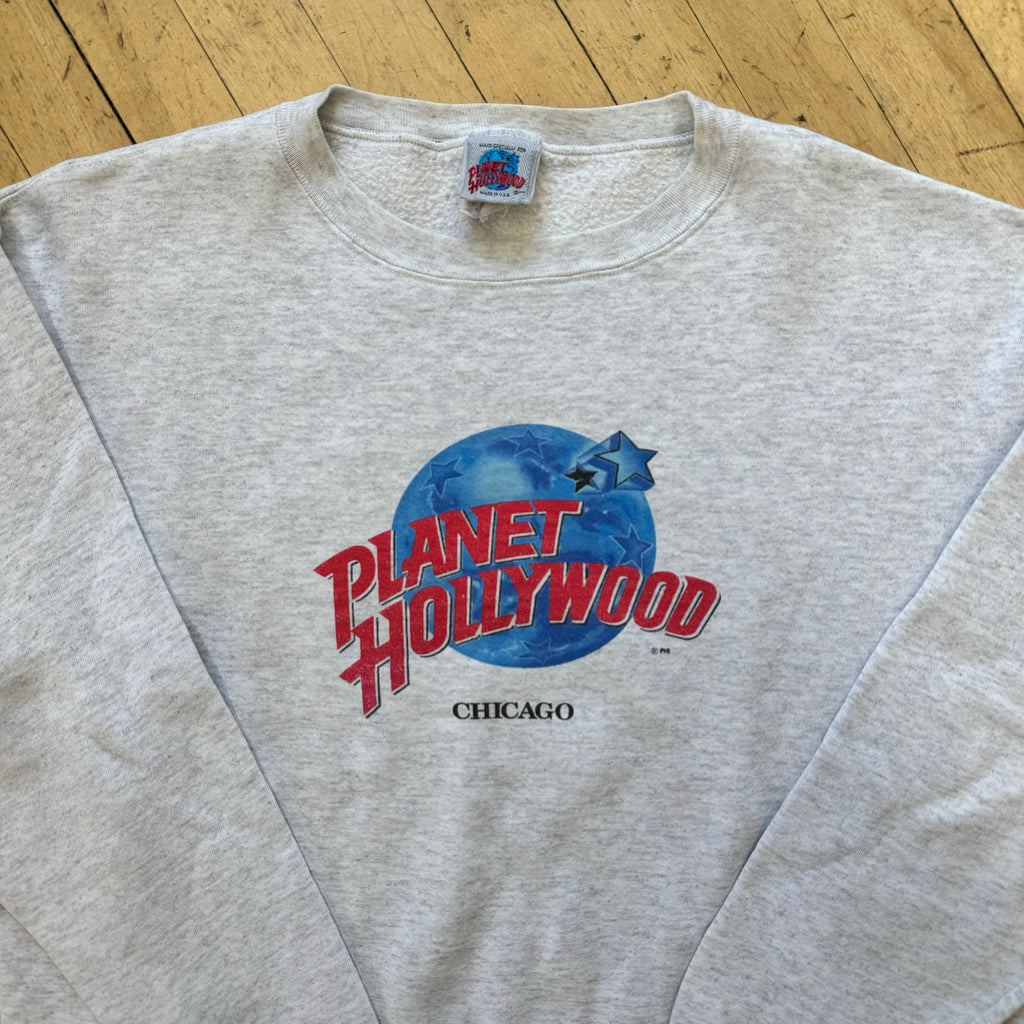 Vintage Planet Hollywood Chicago Crewneck Sz XL