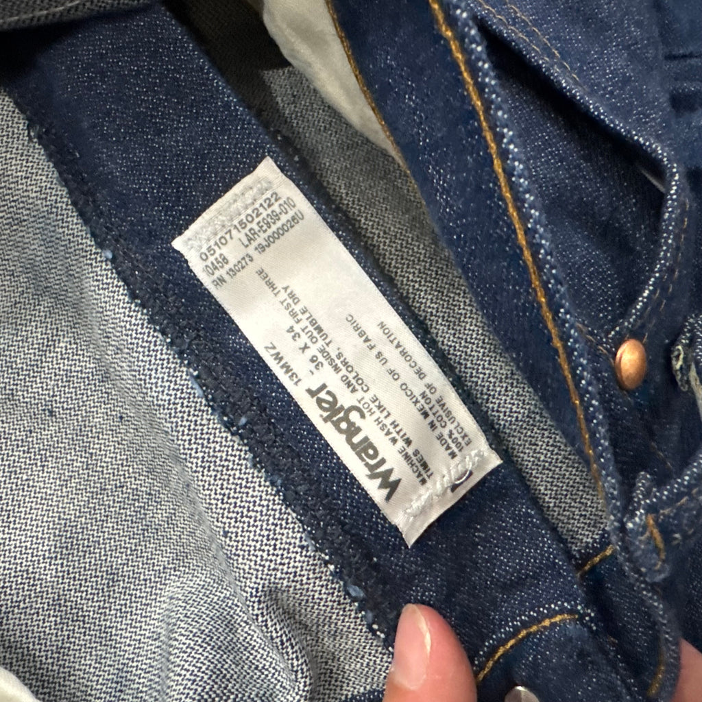 Vintage Wrangler Denim Jeans Sz 36x34