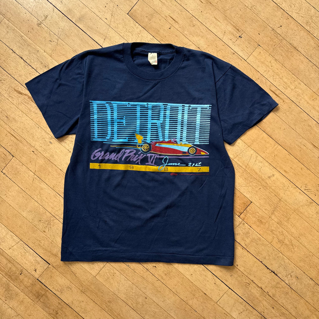 Vintage Detroit Grand Prix T-shirt Sz M