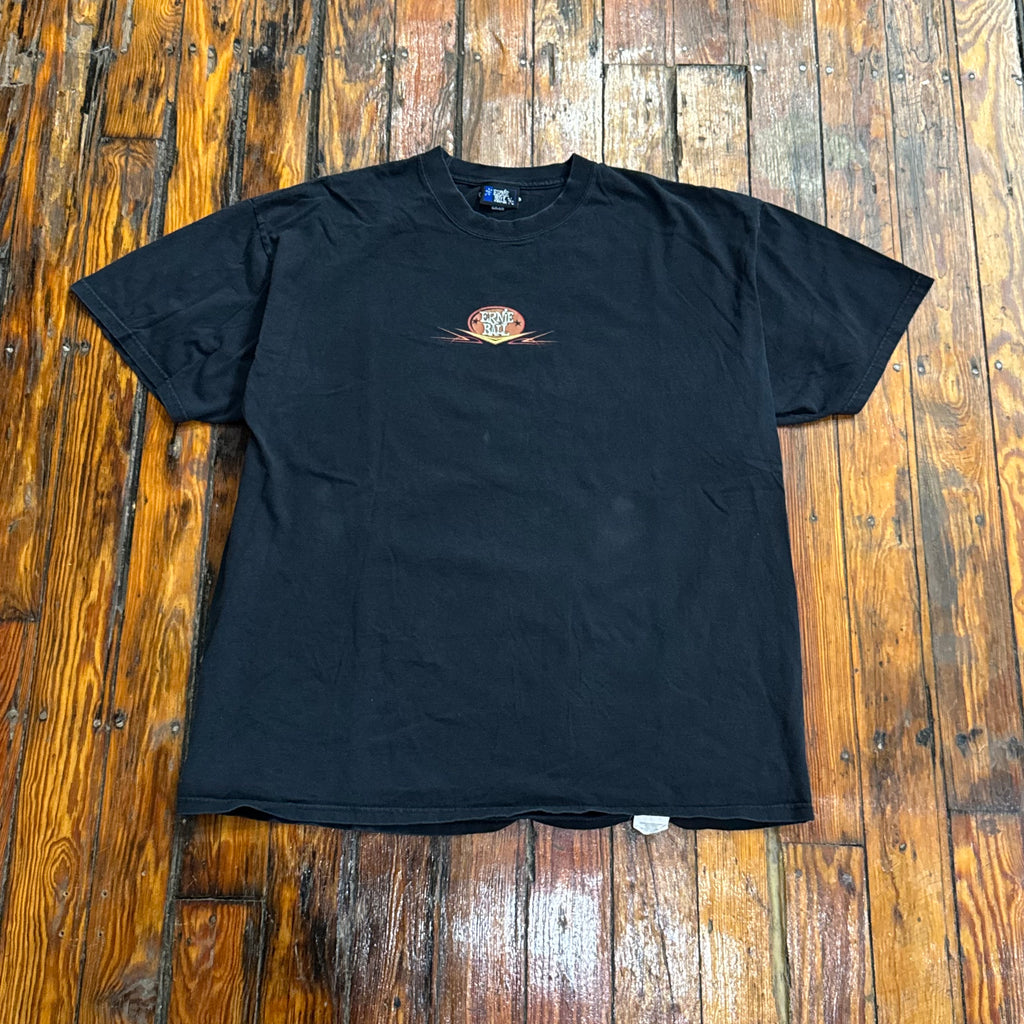 Vintage Ernie Ball Biker T-shirt Sz XL