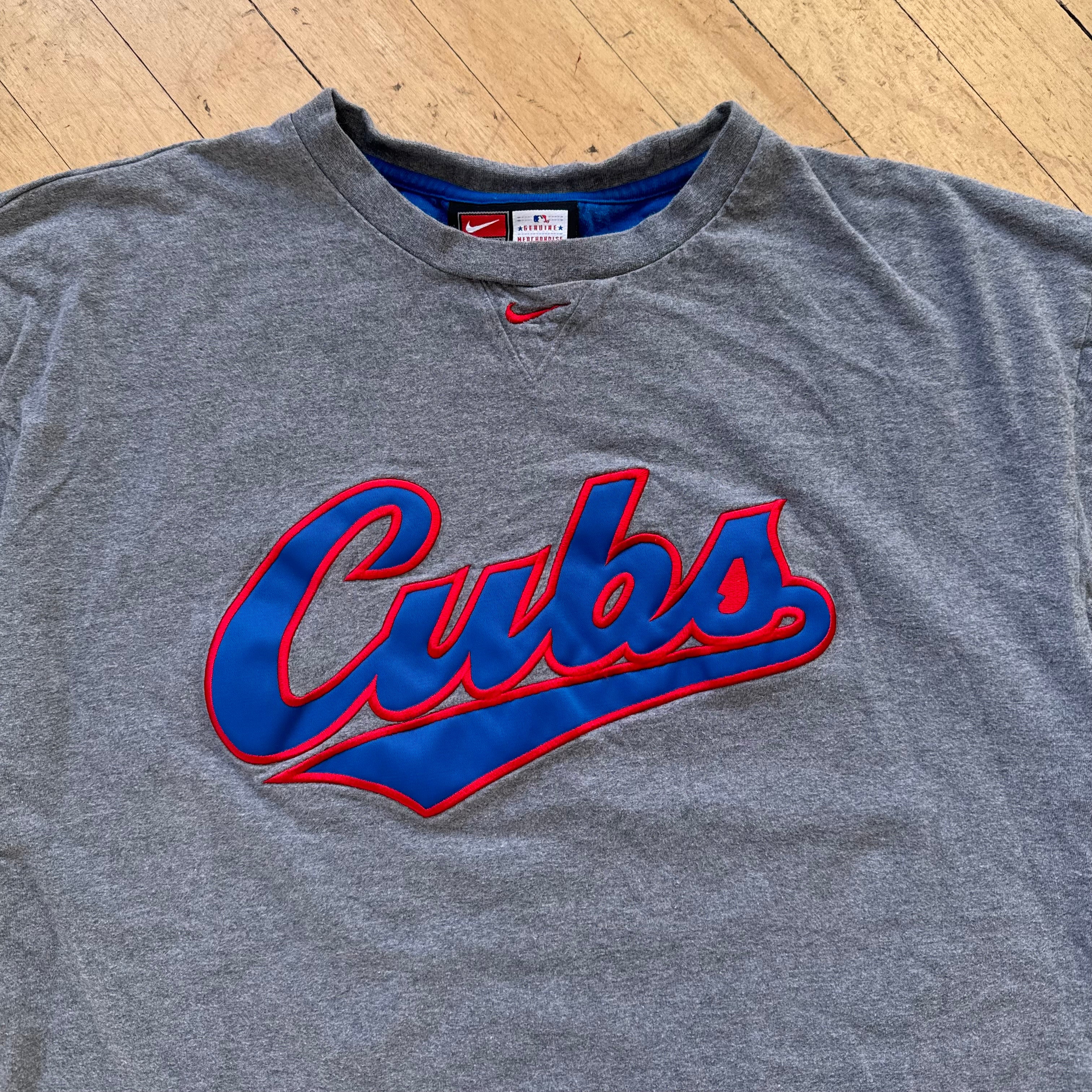 Vintage Nike Chicago Cubs T-shirt Sz L