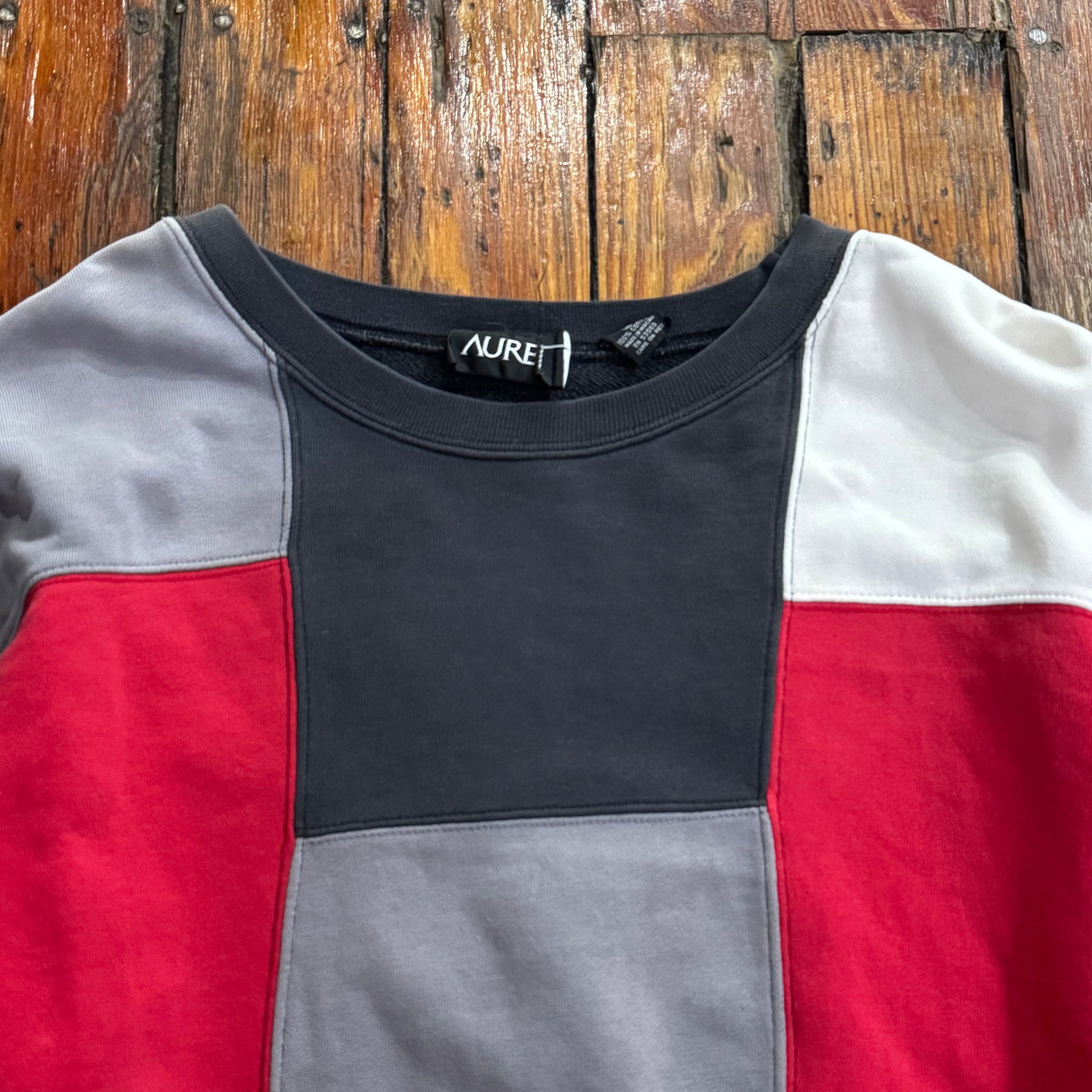 Vintage Color Blocking Crewneck Sz L