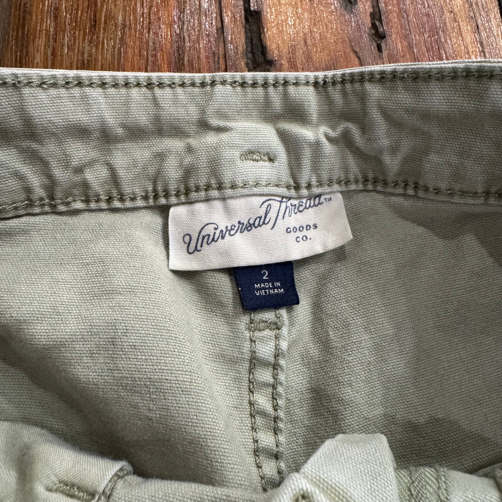 Y2K Light Green Khaki Pants Sz 2