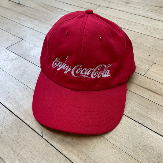 2000s Coca-Cola Recycled Strapback Hat