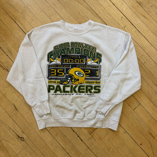 Vintage Green Bay Packers CrewNeck Sz XL