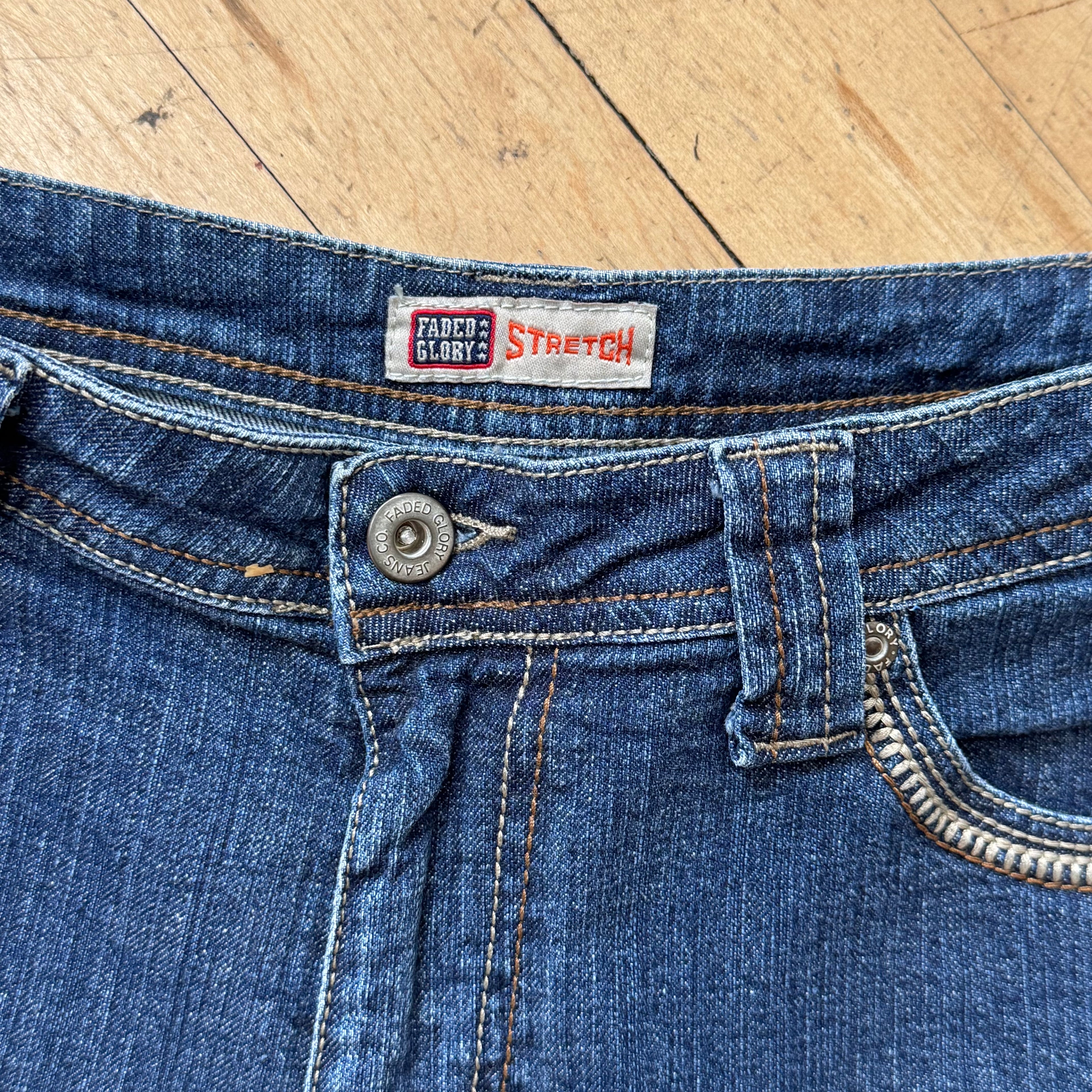 Vintage Faded Glory Denim Jeans Sz 10