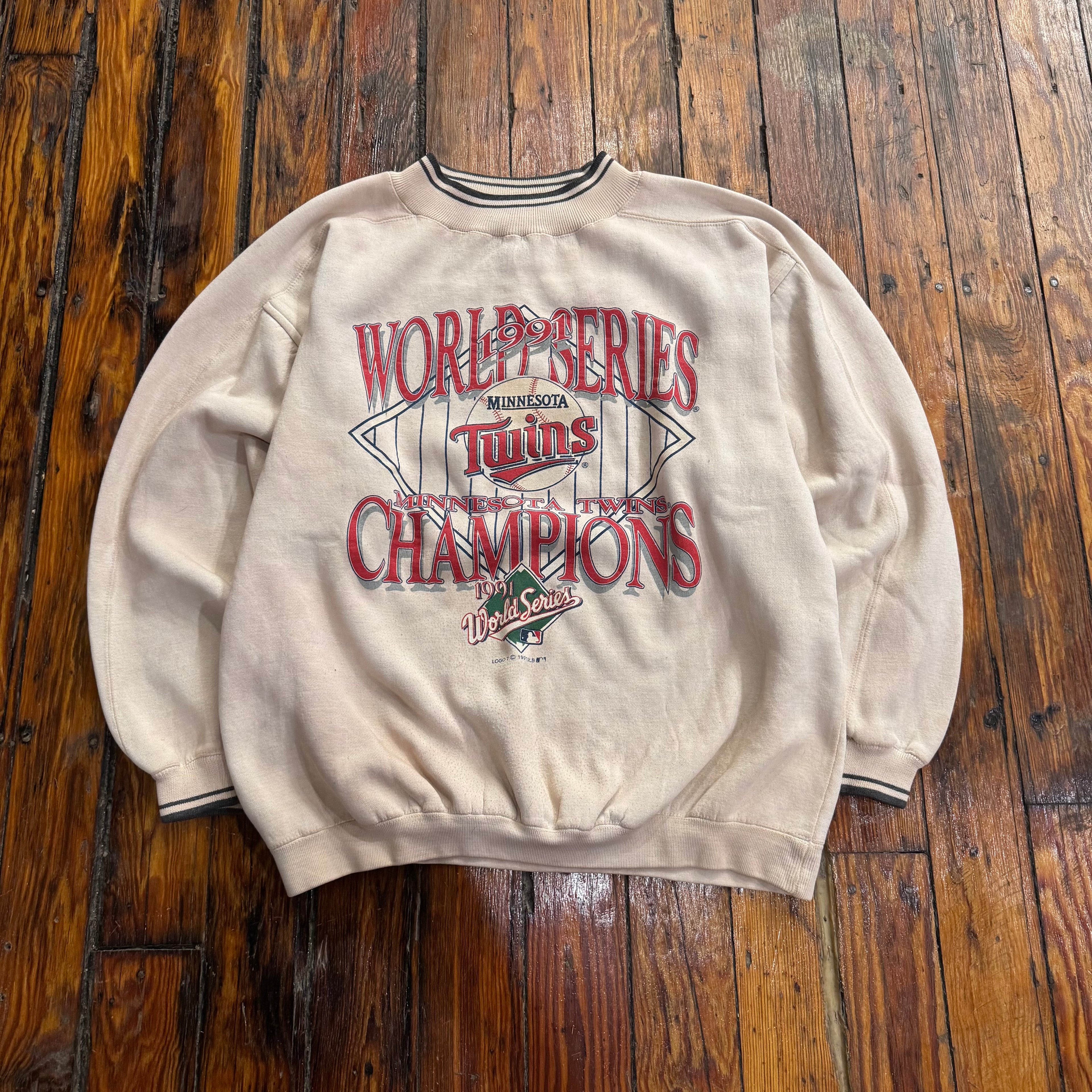 Vintage Minnesota Twins World Series CrewNeck Sz XL