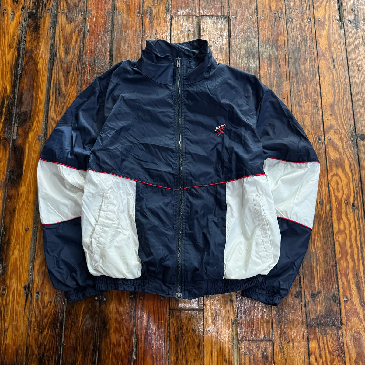 Vintage USA Olympics Light Jacket Sz M