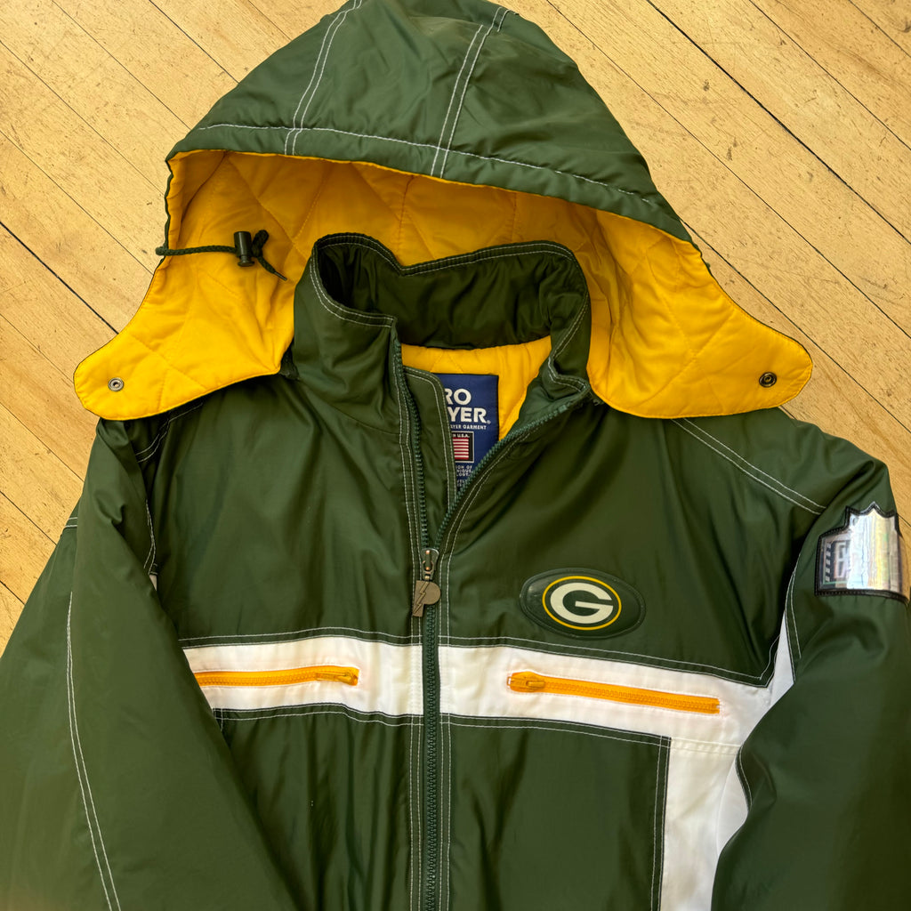 Vintage Green Bay Packers ProPlayer NFL Jacket Sz XL