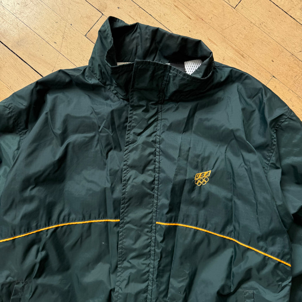 Vintage USA Olympics Windbreaker Jacket Sz L