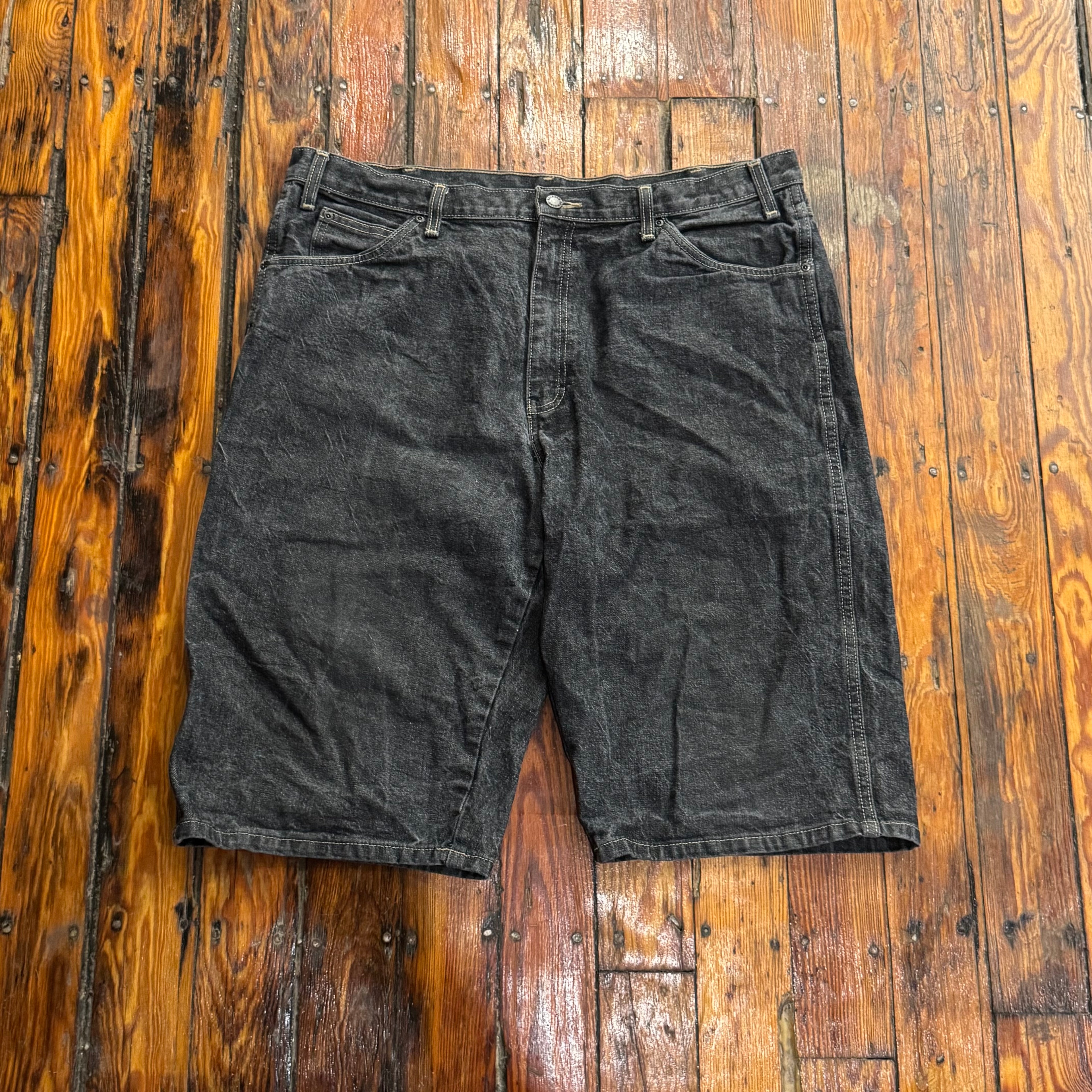 Vintage Dickies Denim Jean Shorts Sz 38