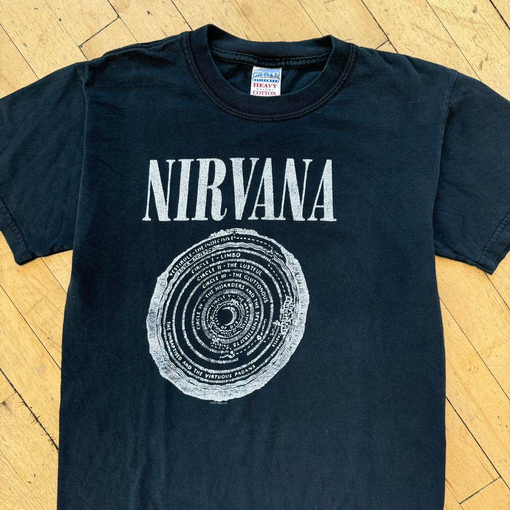 Vintage Nirvana Vestibules Band T-shirt Sz S