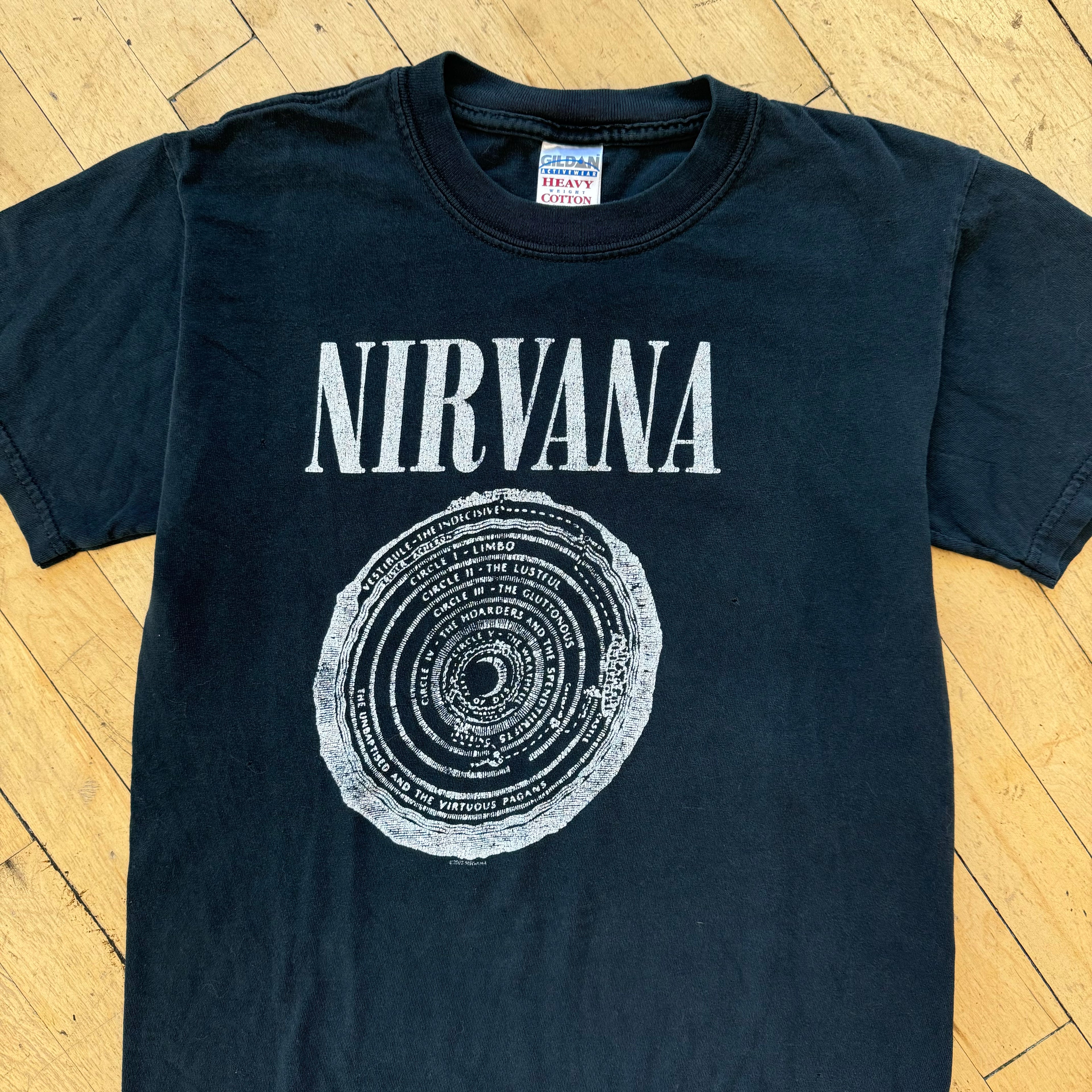 Vintage Nirvana Vestibules Band T-shirt Sz S