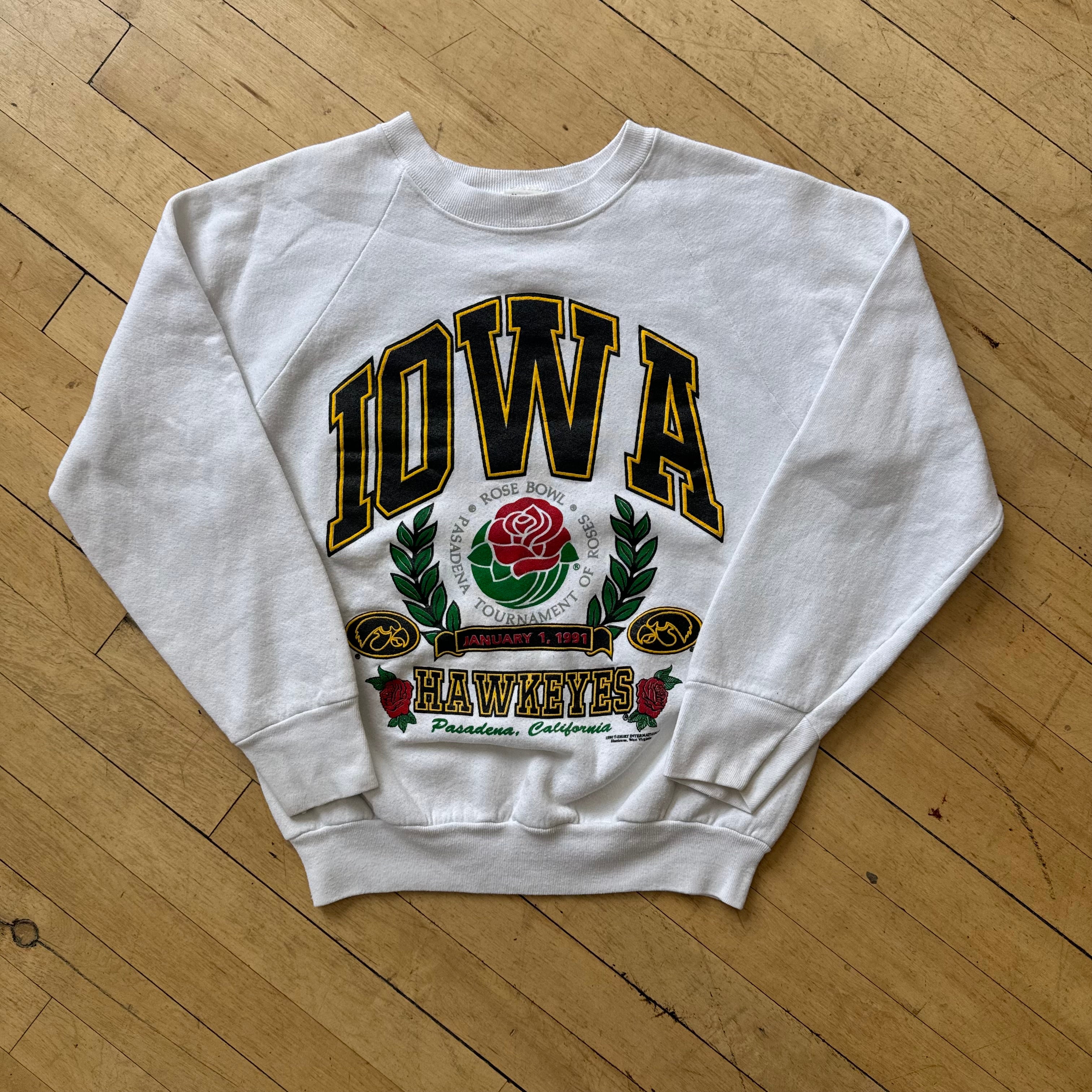 Vintage Iowa Rose Bowl CrewNeck Sz M