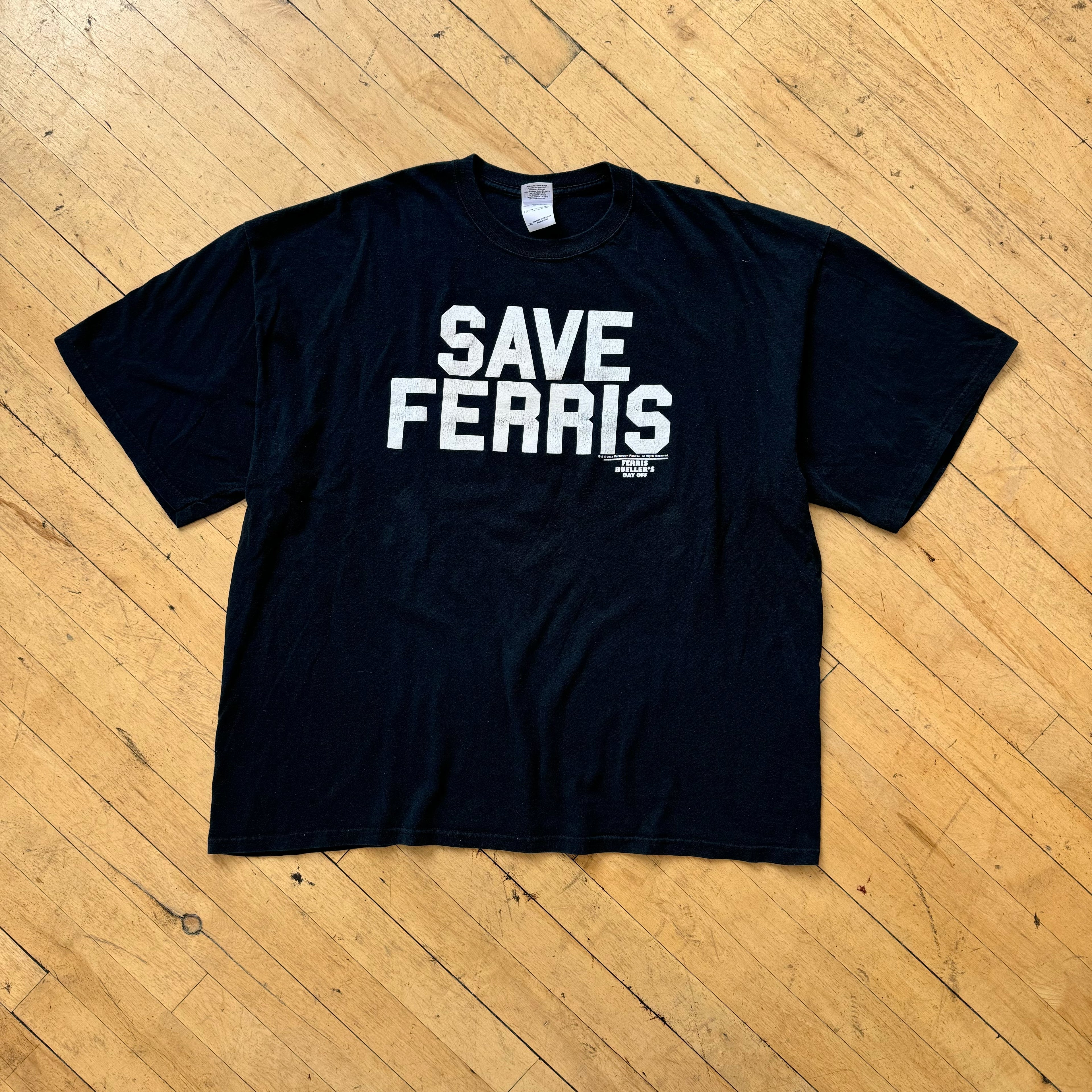 Y2K Save Ferris Movie T-shirt Sz XXL