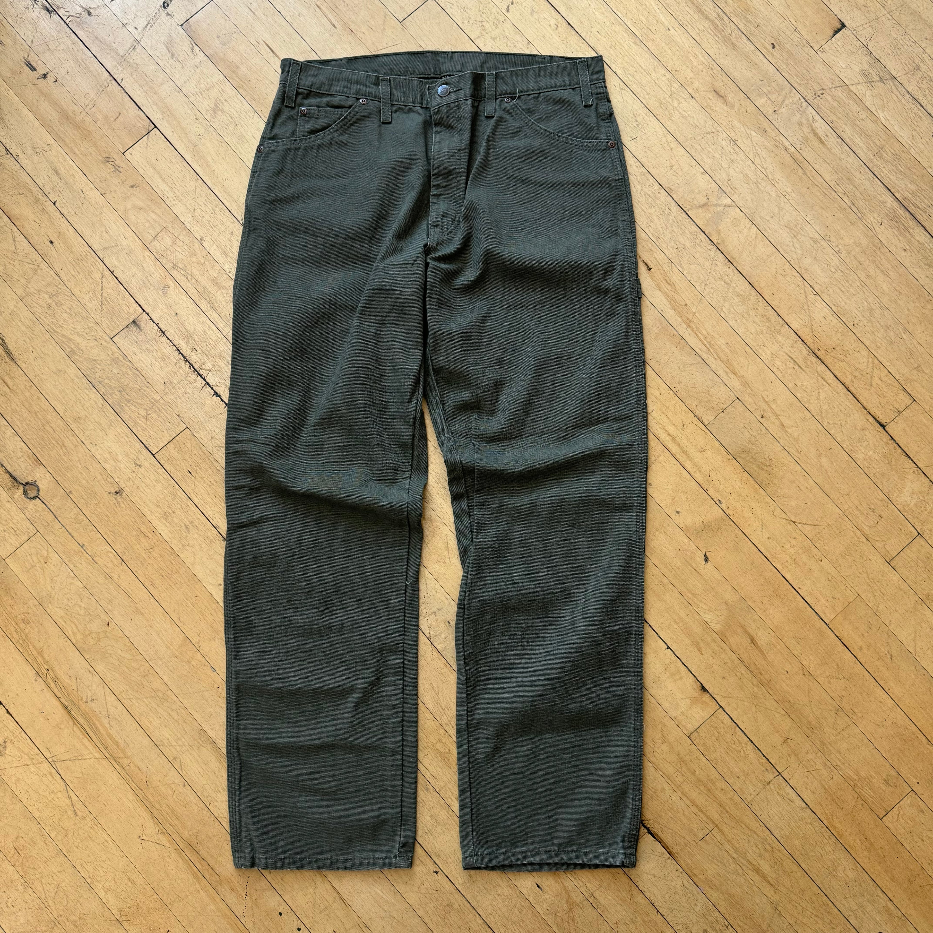 Vintage Olive Dickie Denim Jeans Sz 36x34