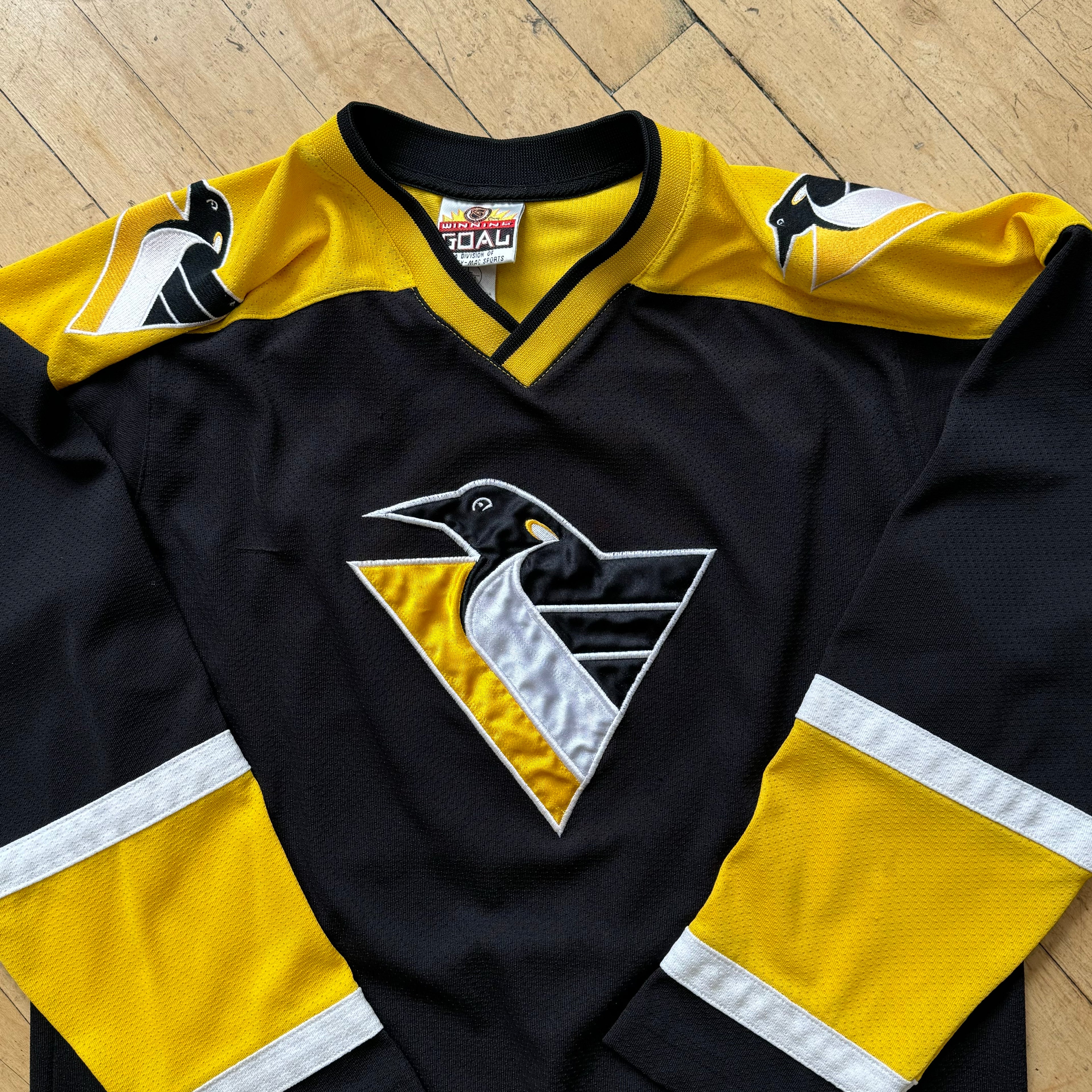 Vintage Pittsburg Penguins Hockey Jersey Sz S