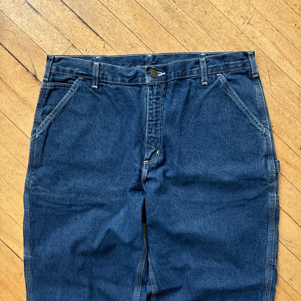 Vintage Dark Wash Carhartt Denim Jeans Sz 38x34