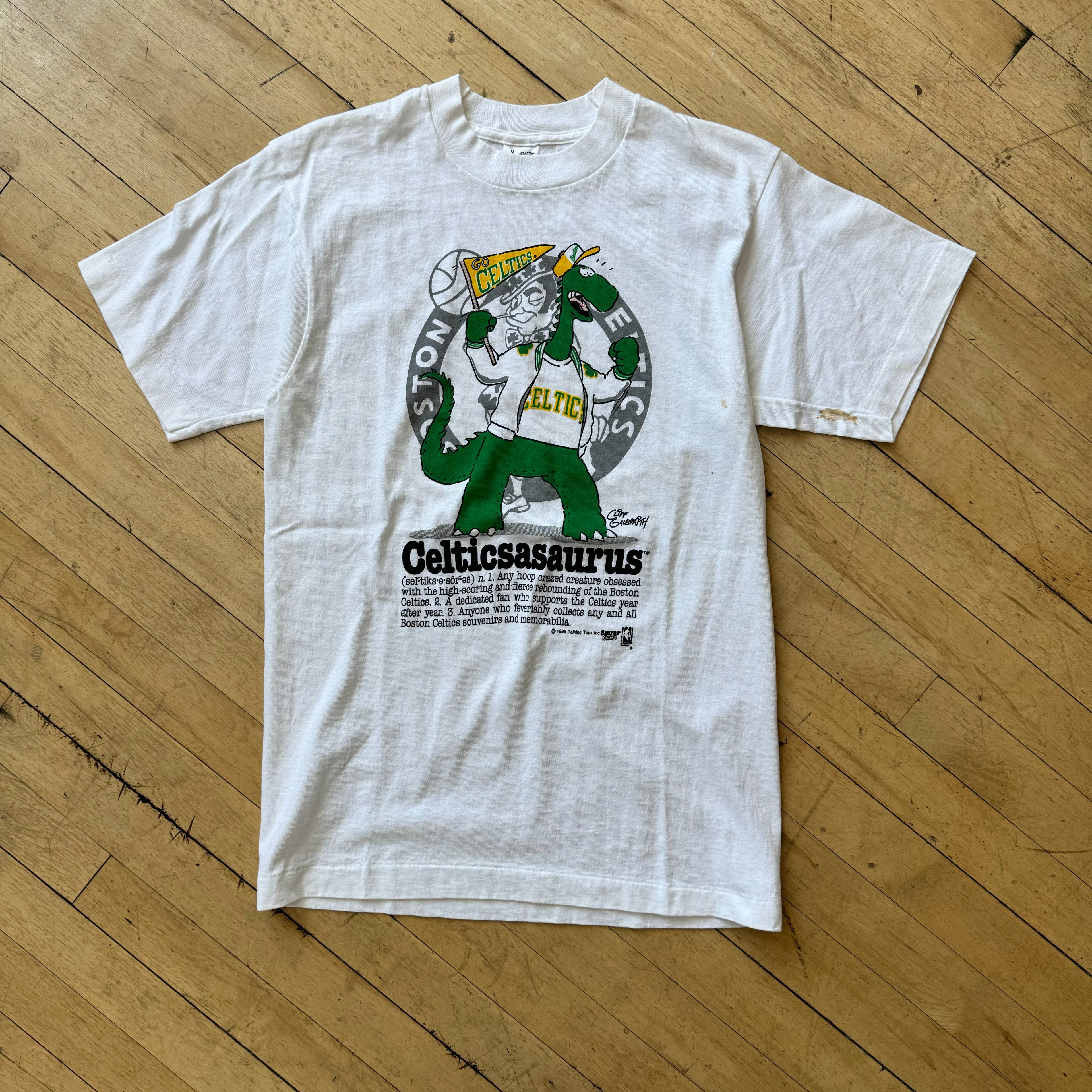 Vintage Boston Celtisaurases T-shirt Sz M