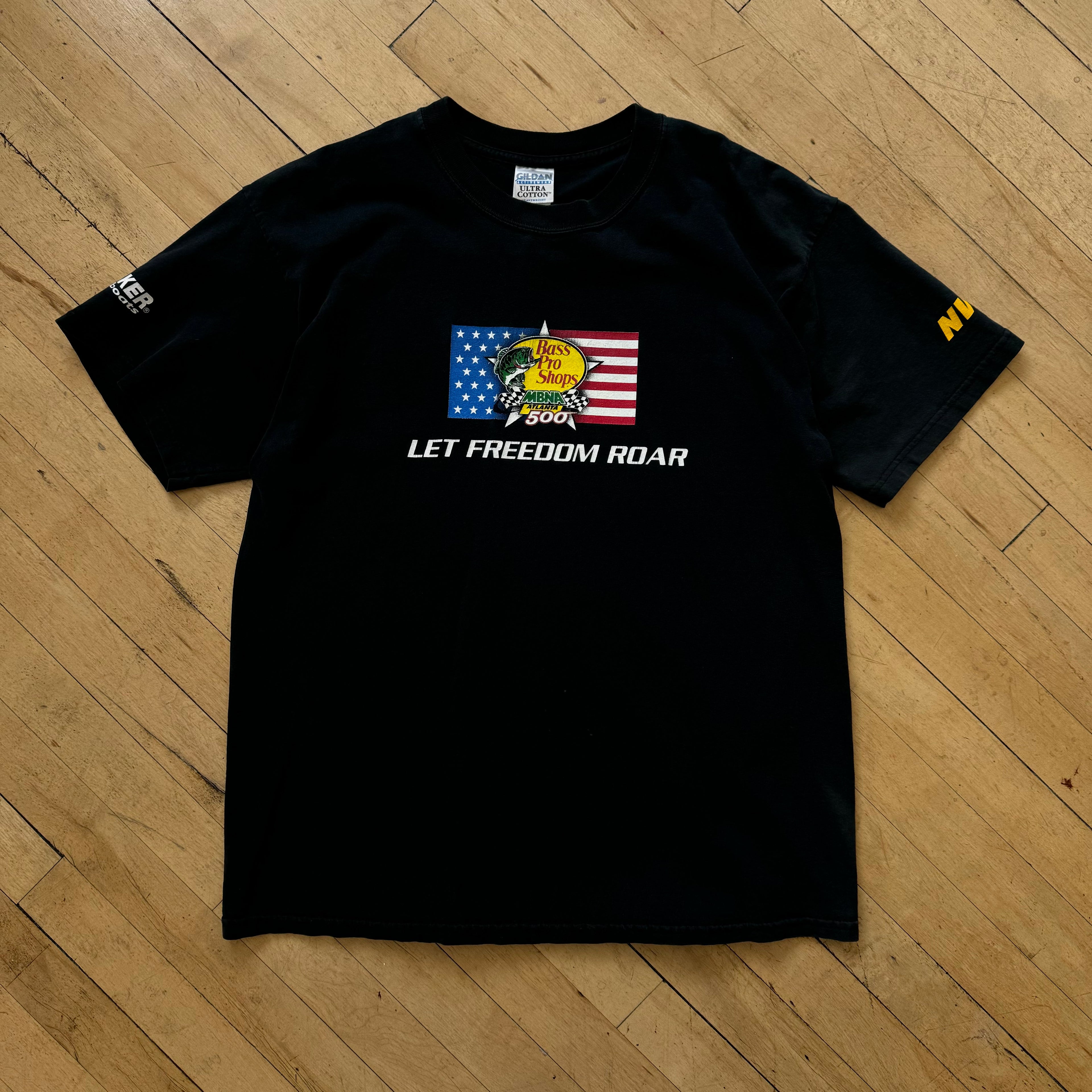 Vintage Bass Pro Shop Nascar T-shirt Sz L