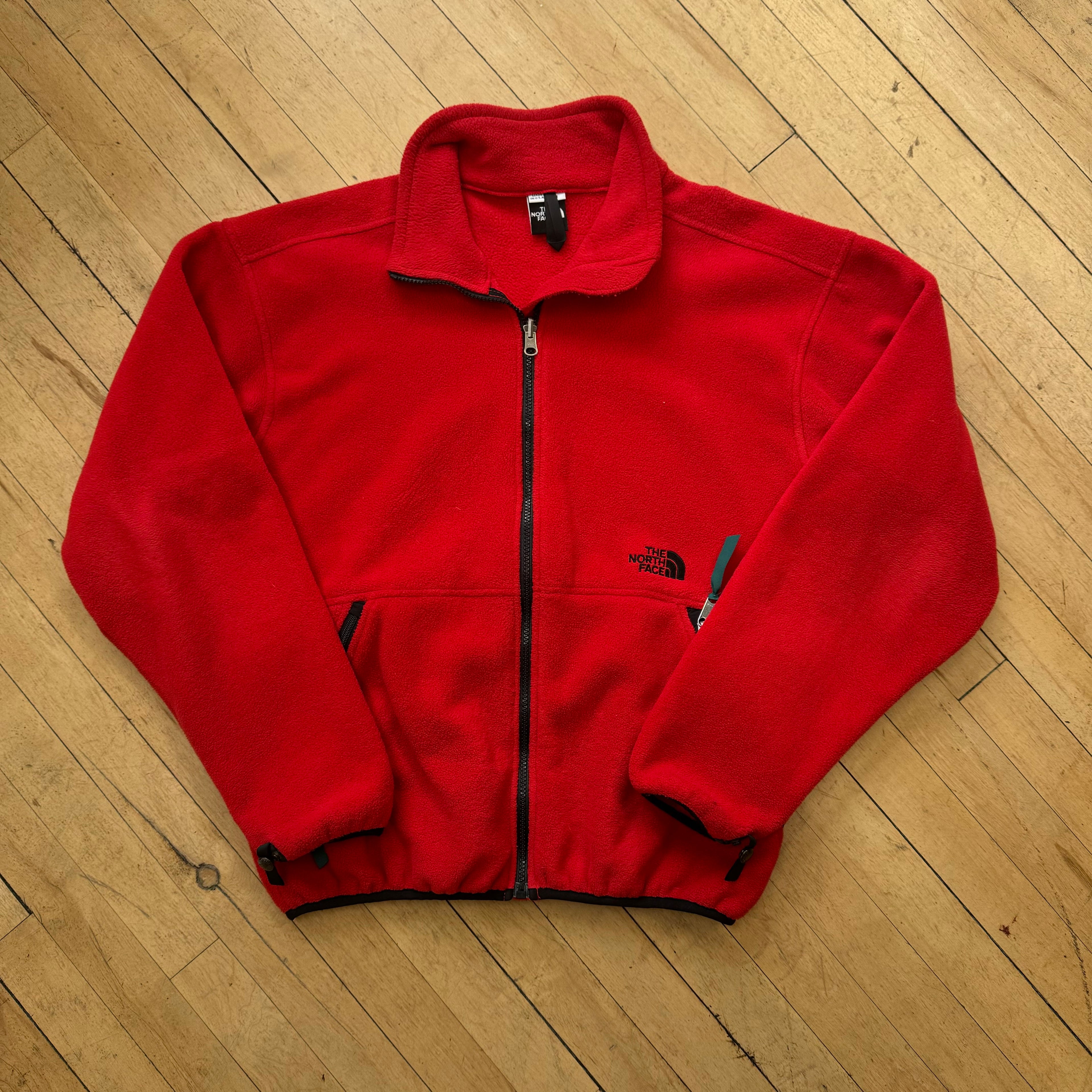 Vintage North Face Zip-Up Fleece Jacket Sz M
