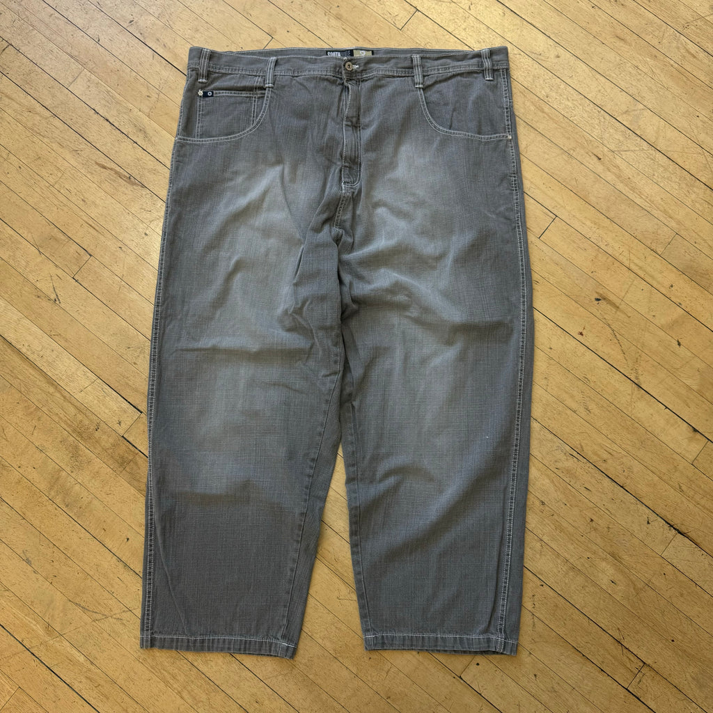 Y2K Gray SouthPole Baggy Denim Jeans Sz 52