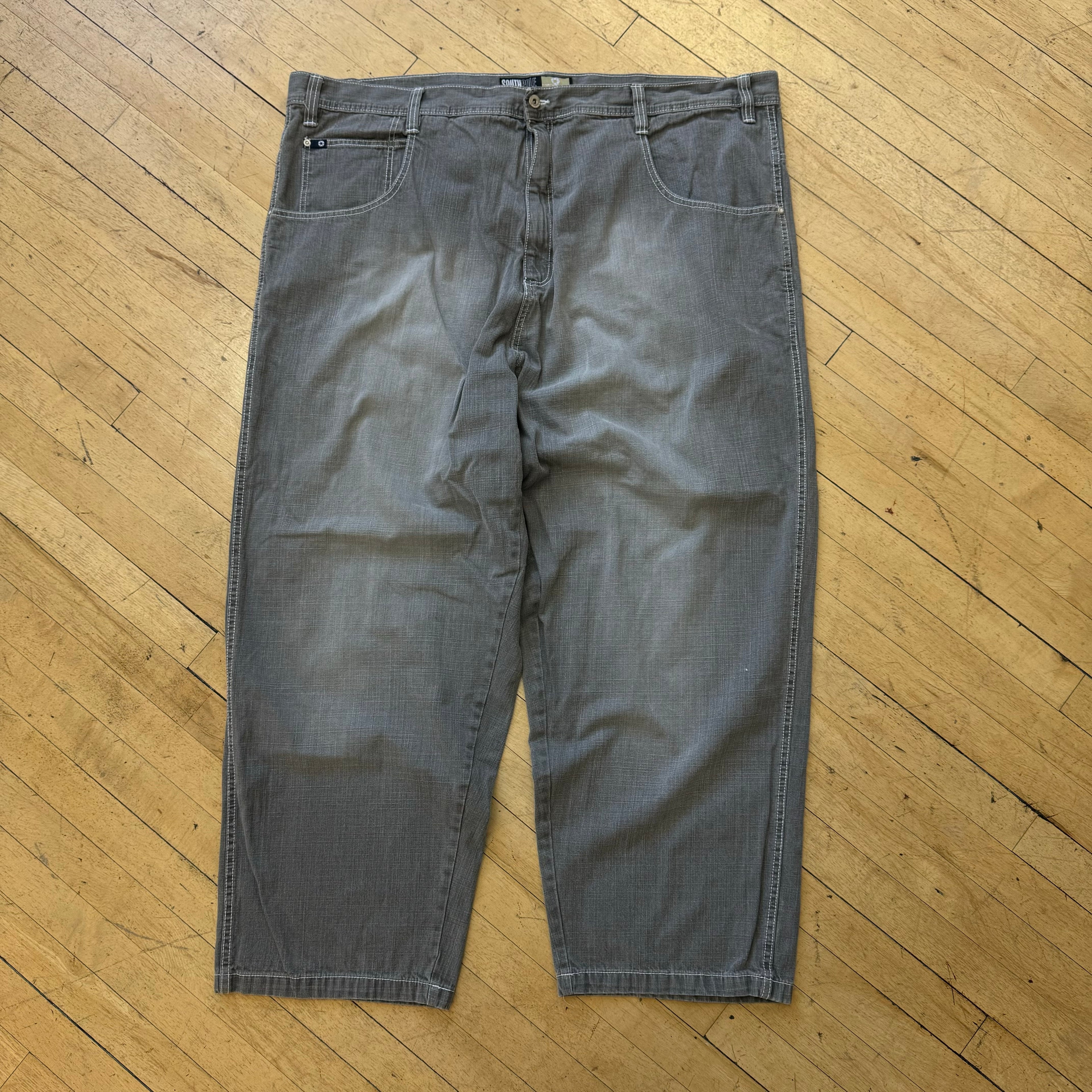 Y2K Gray SouthPole Baggy Denim Jeans Sz 52