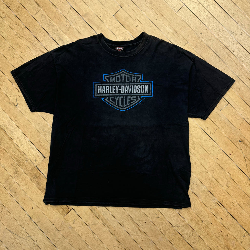 Harley Davidson Center Logo Alligator Alley T-shirt Sz XXXL