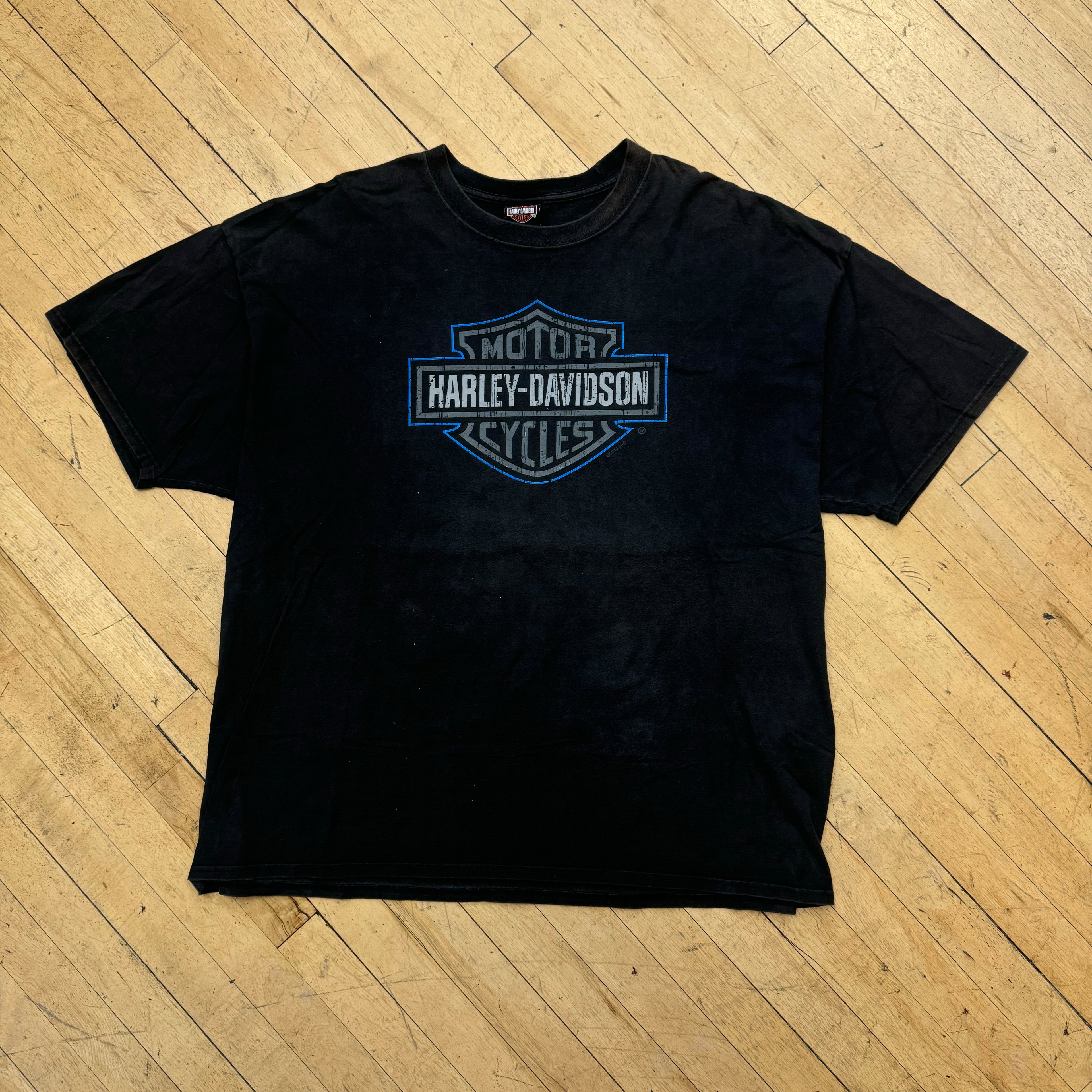 Harley Davidson Center Logo Alligator Alley T-shirt Sz XXXL