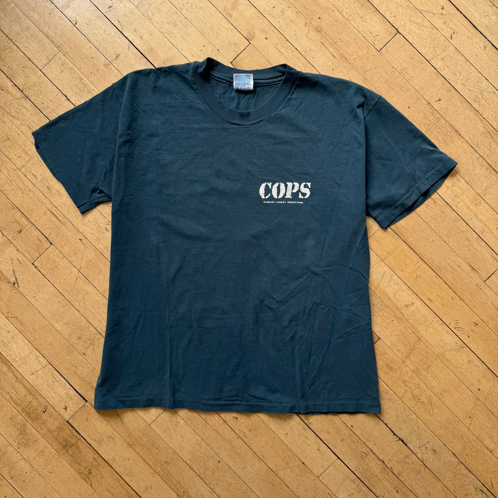 Vintage Cops T-shirt Sz XL