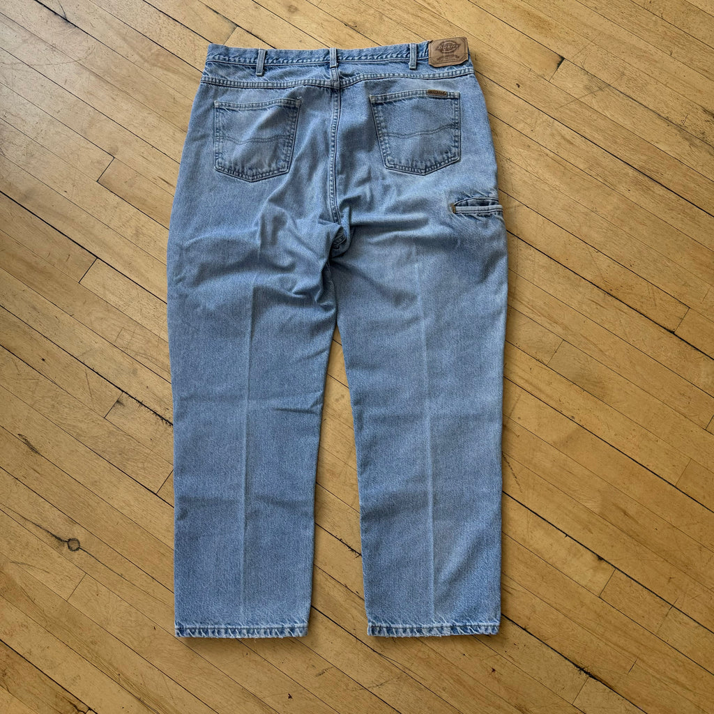 Vintage Dickies Double Knee Light Wash Denim Sz 40