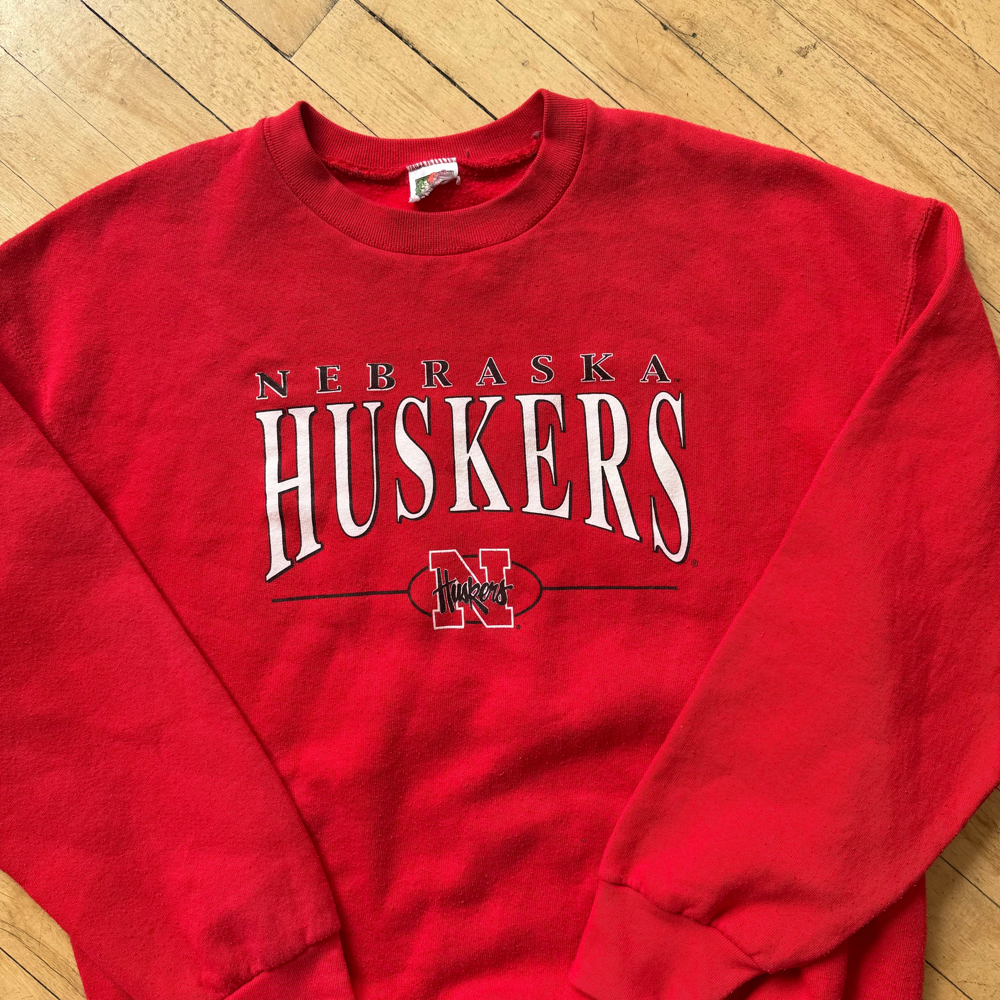Vintage Nebraska Huskers Crewneck Sz XL