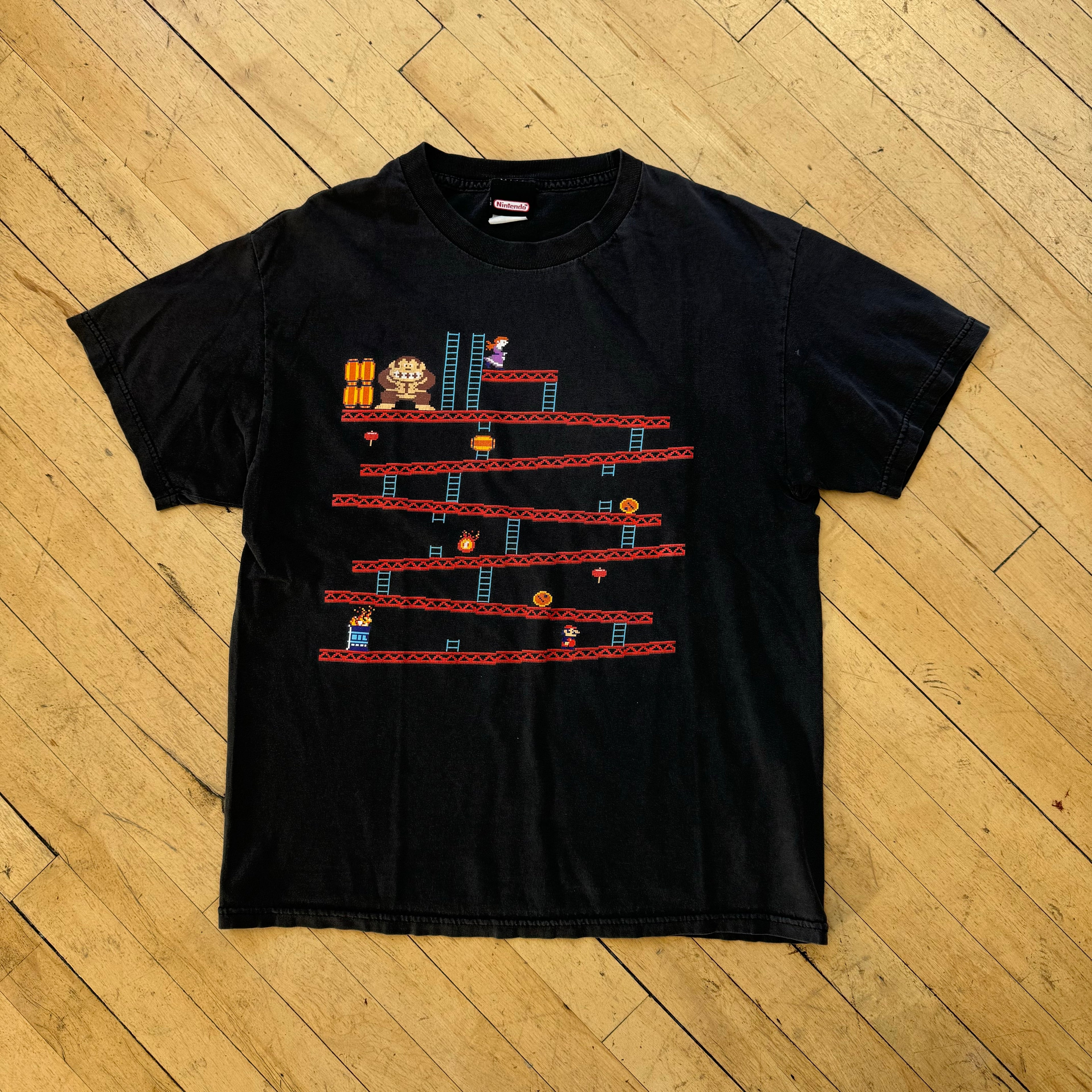 Vintage Nintendo Donkey Kong T-shirt Sz M
