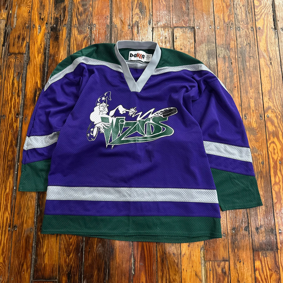 Vintage Wizards Hockey Jersey Sz  XL