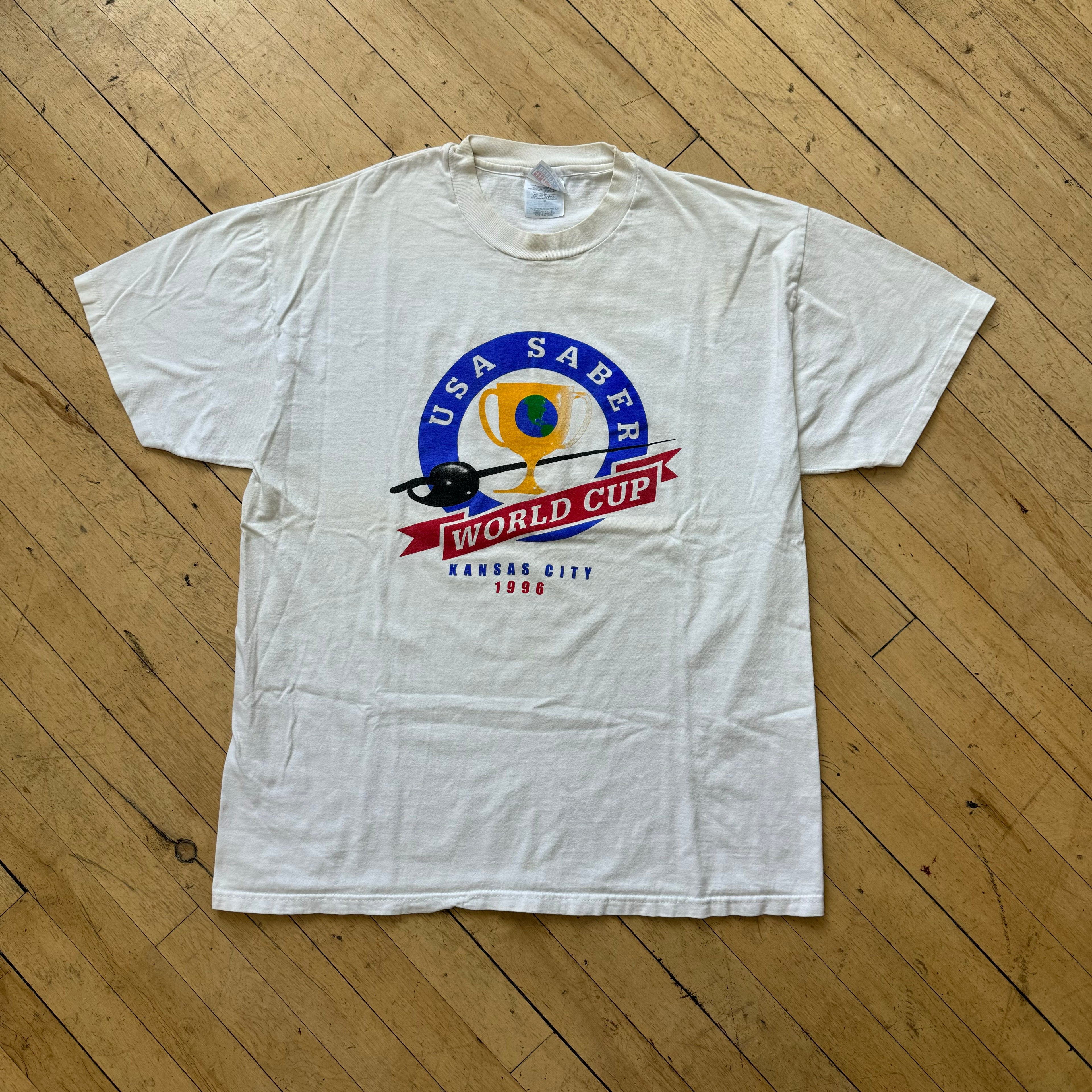 Vintage World Cup Kansas City T-shirt Sz XL