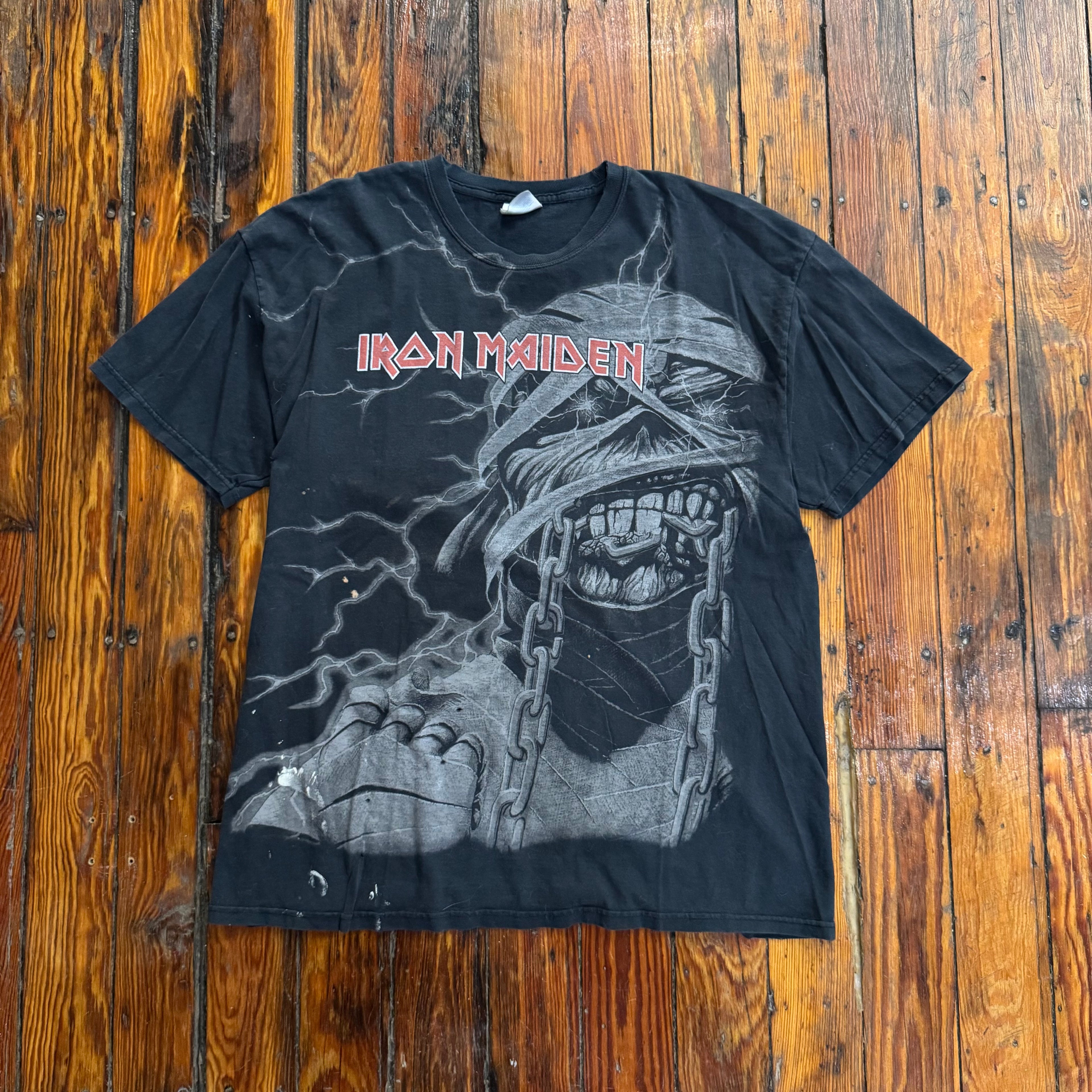 Vintage Iron Maiden Eddie Mummy Sz L