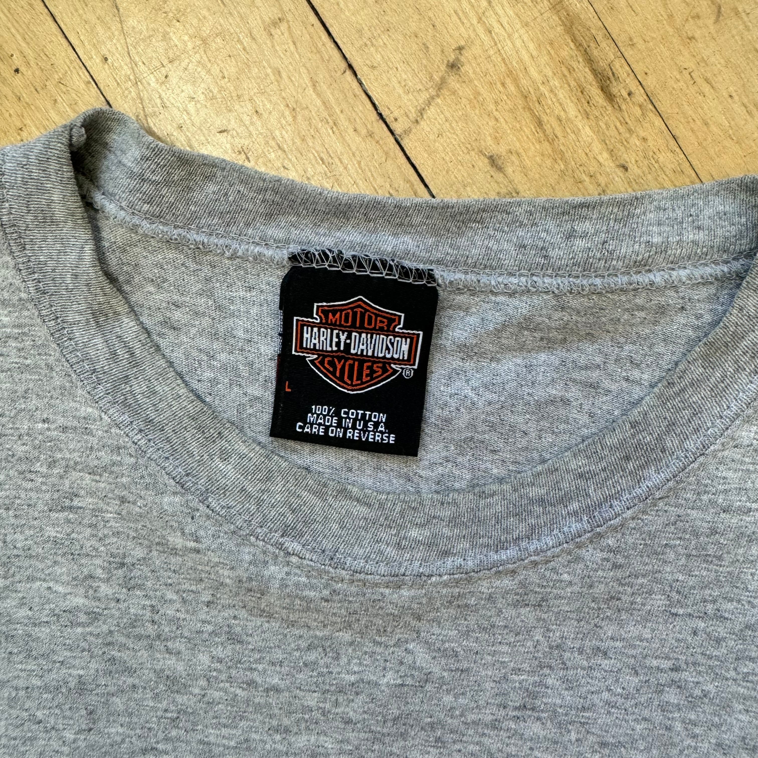 Vintage Harley Davidson Tanktop T-shirt Sz L