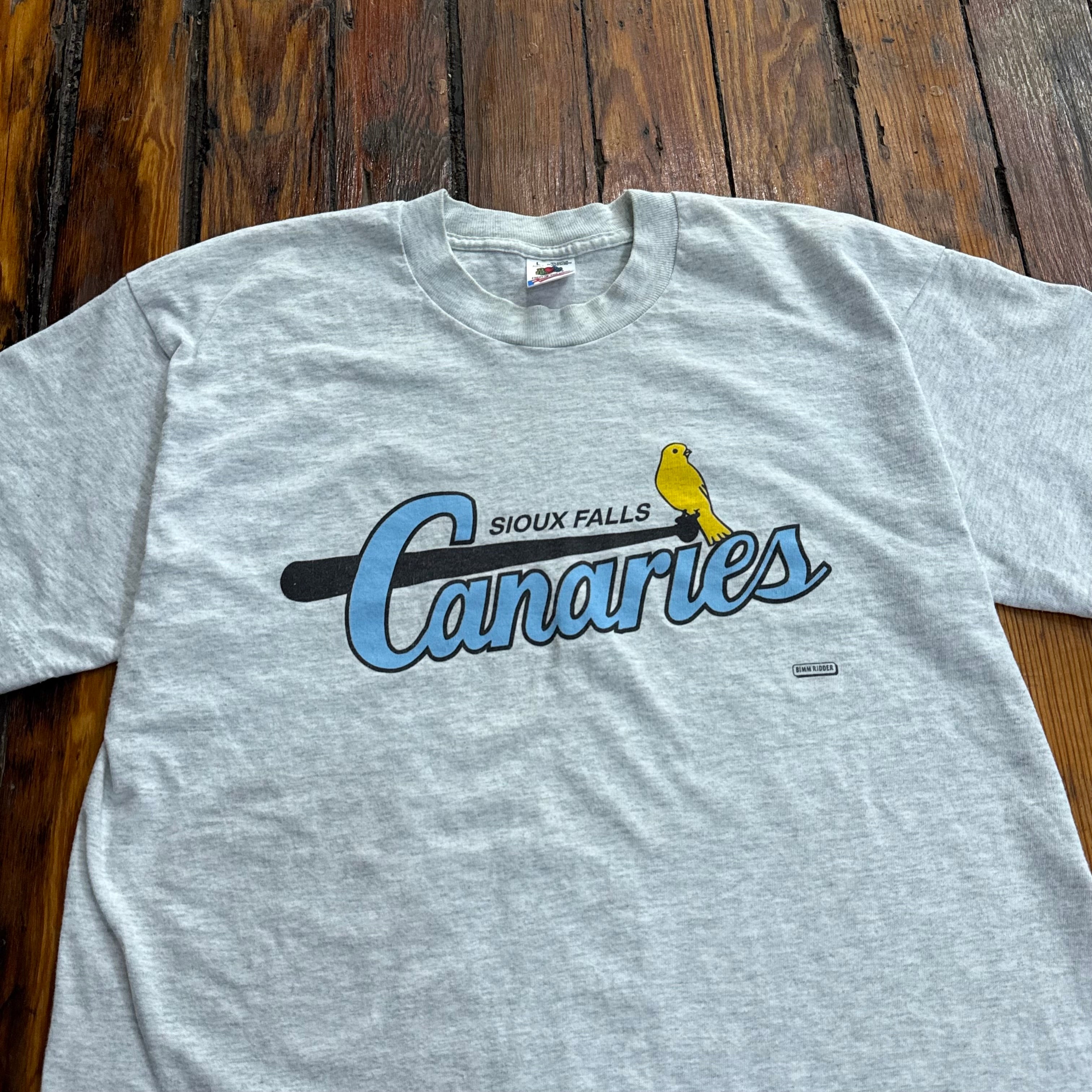 Vintage Sioux Galls Canaries T-Shirt Sz L