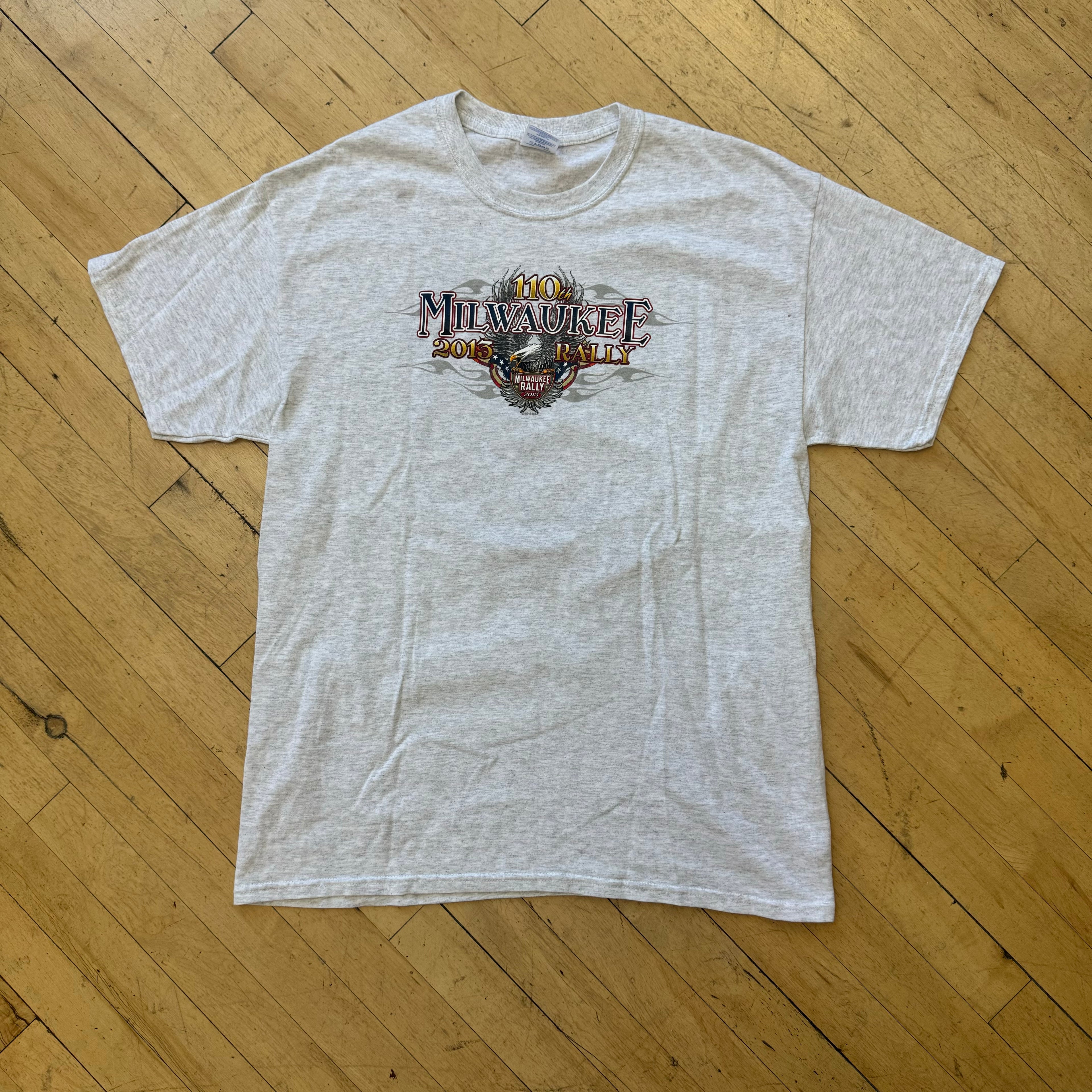 Y2K Milwaukee Rally Bike Week T-shirt Sz M