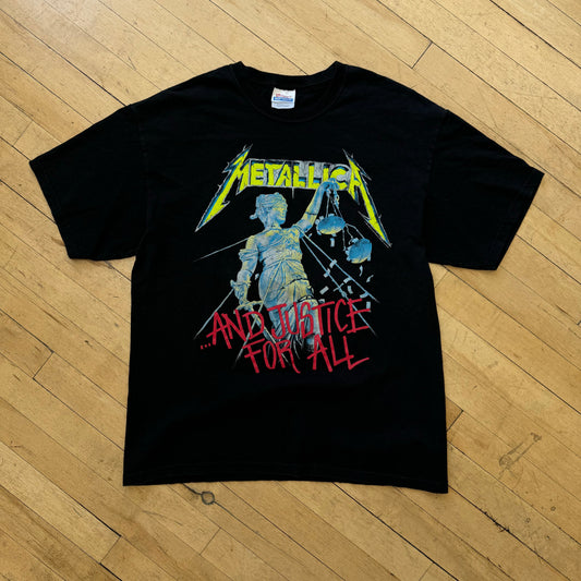 Vintage Metallica & Justice for all T-shirt Sz L