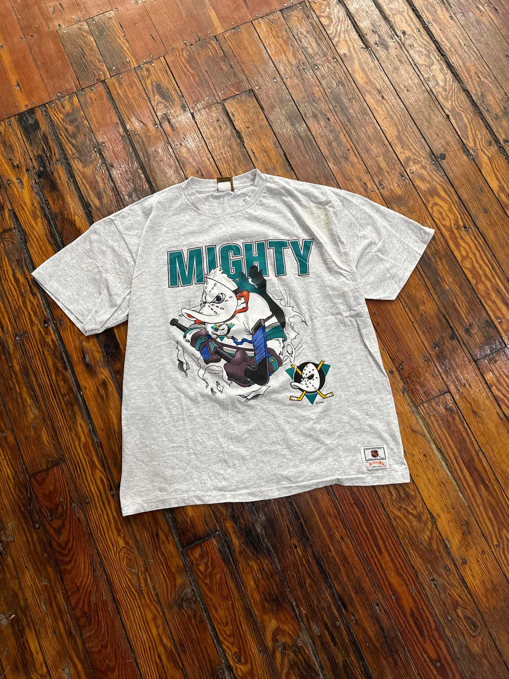Vintage Mighty Ducks Breakthrough T-shirt Sz XL (NEW)