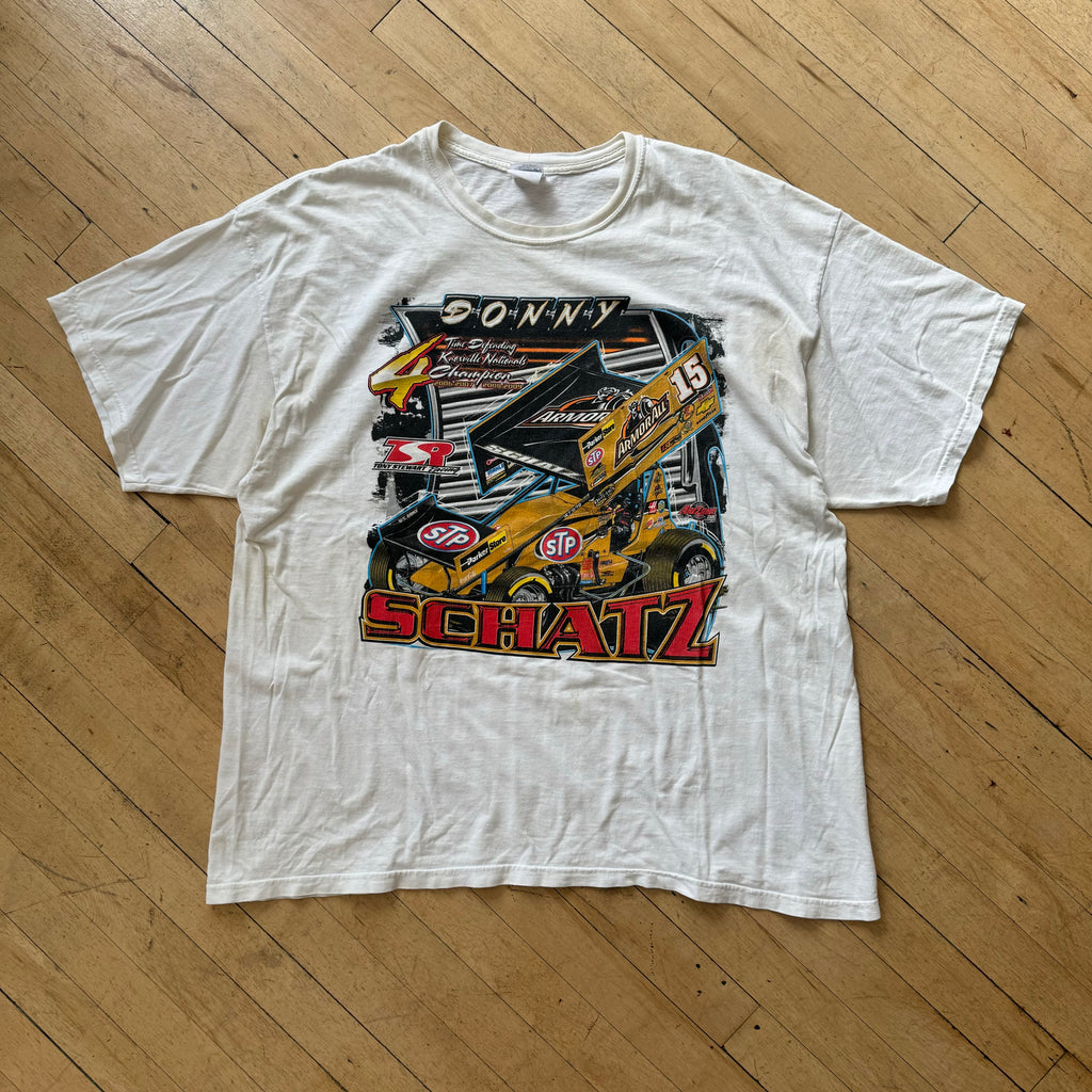 Vintage Sprint Car Schatz T-shirt Sz XXL