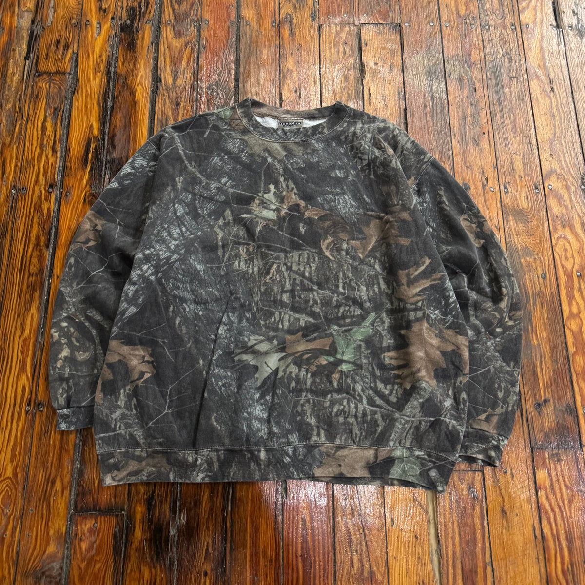 Vintage Jerzees Camo Crewneck Sz XXL