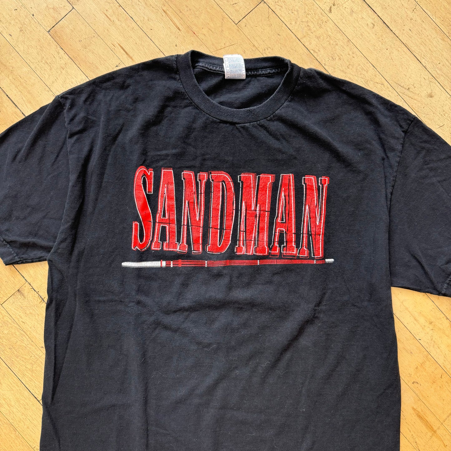 Vintage SandMan ECW T-shirt Sz XL
