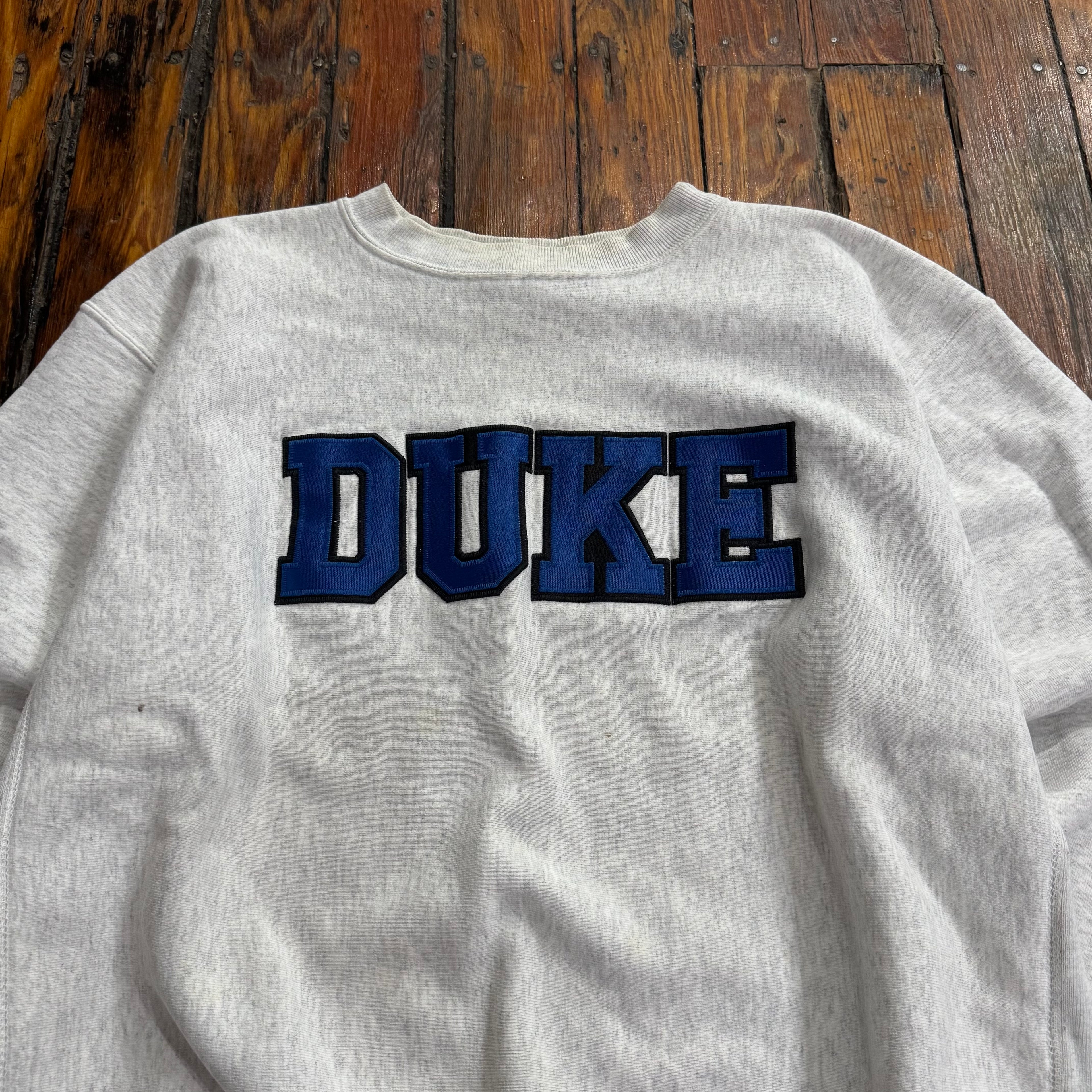 Vintage Duke SpellOut CrewNeck Sz XXL