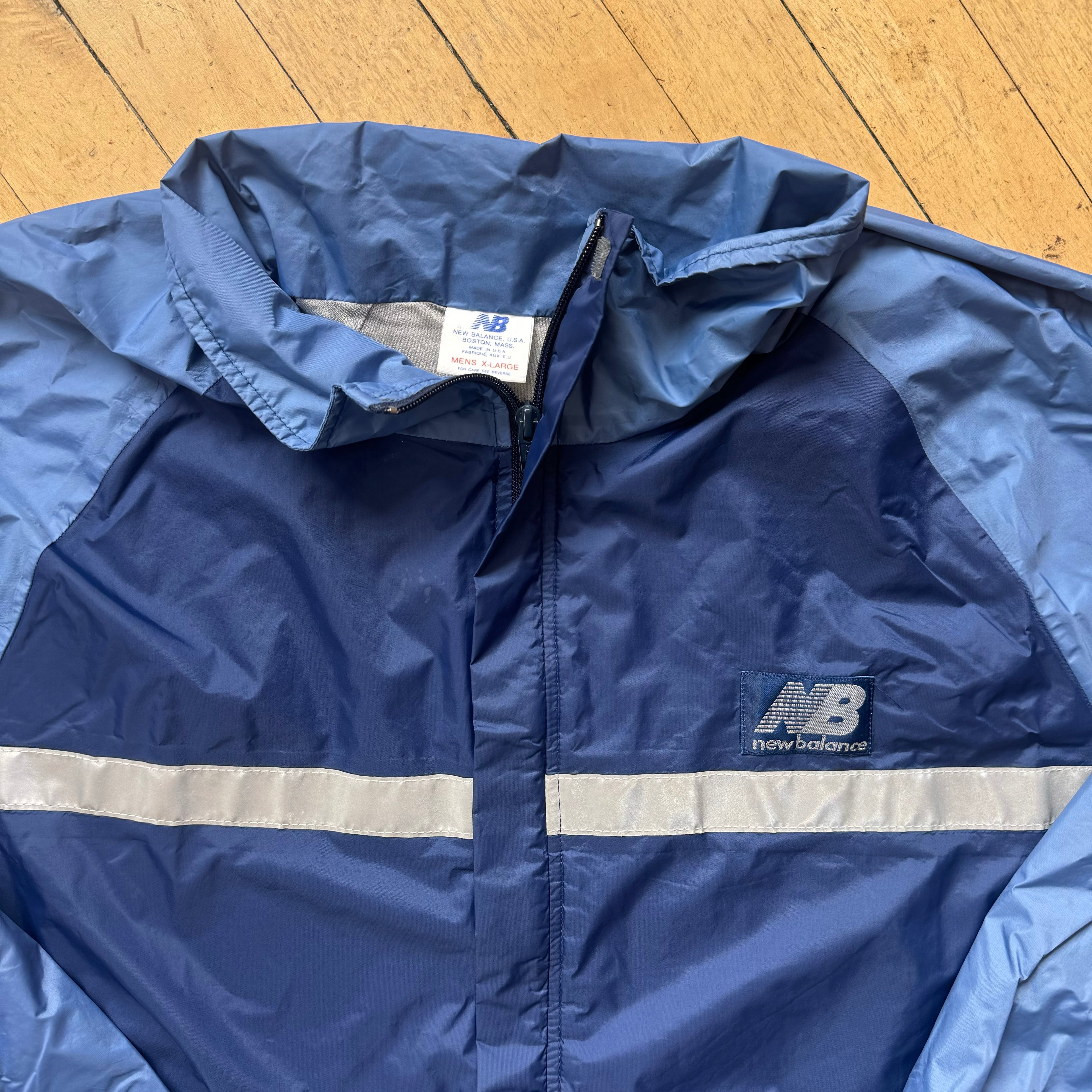 Vintage New Balance Windbreaker Jacket Sz L